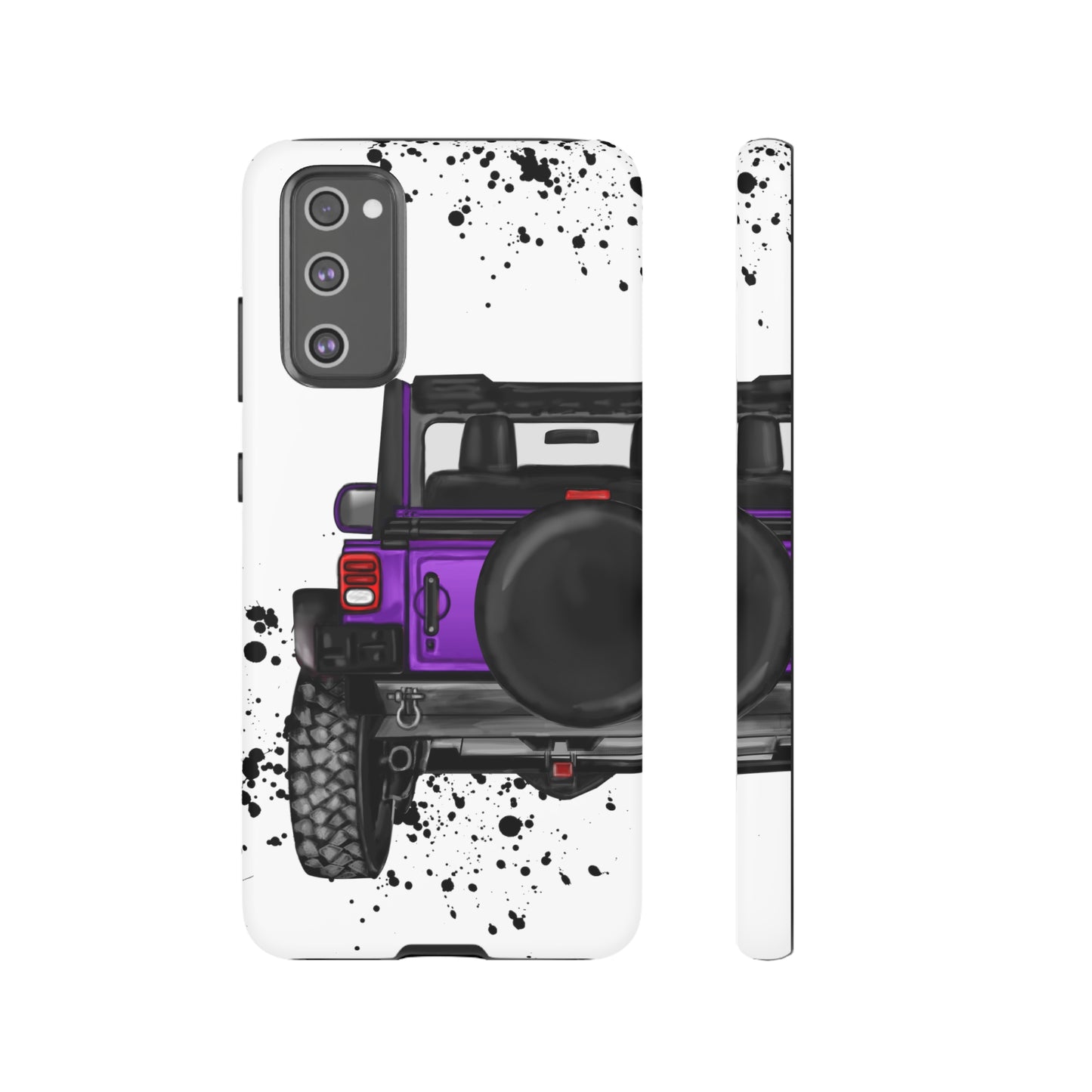 Off Road Life Purple Protective Case for Iphone, Google and Samsung