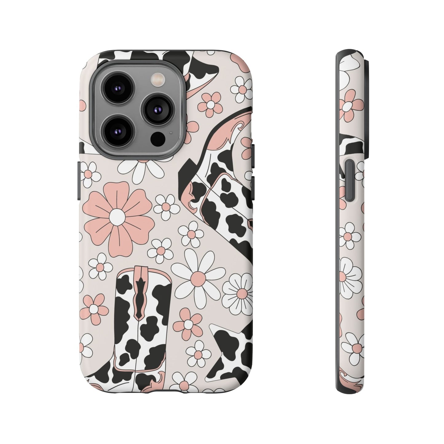 Western Flower Protective Phone Case for Google, Iphone and Samsung Phones