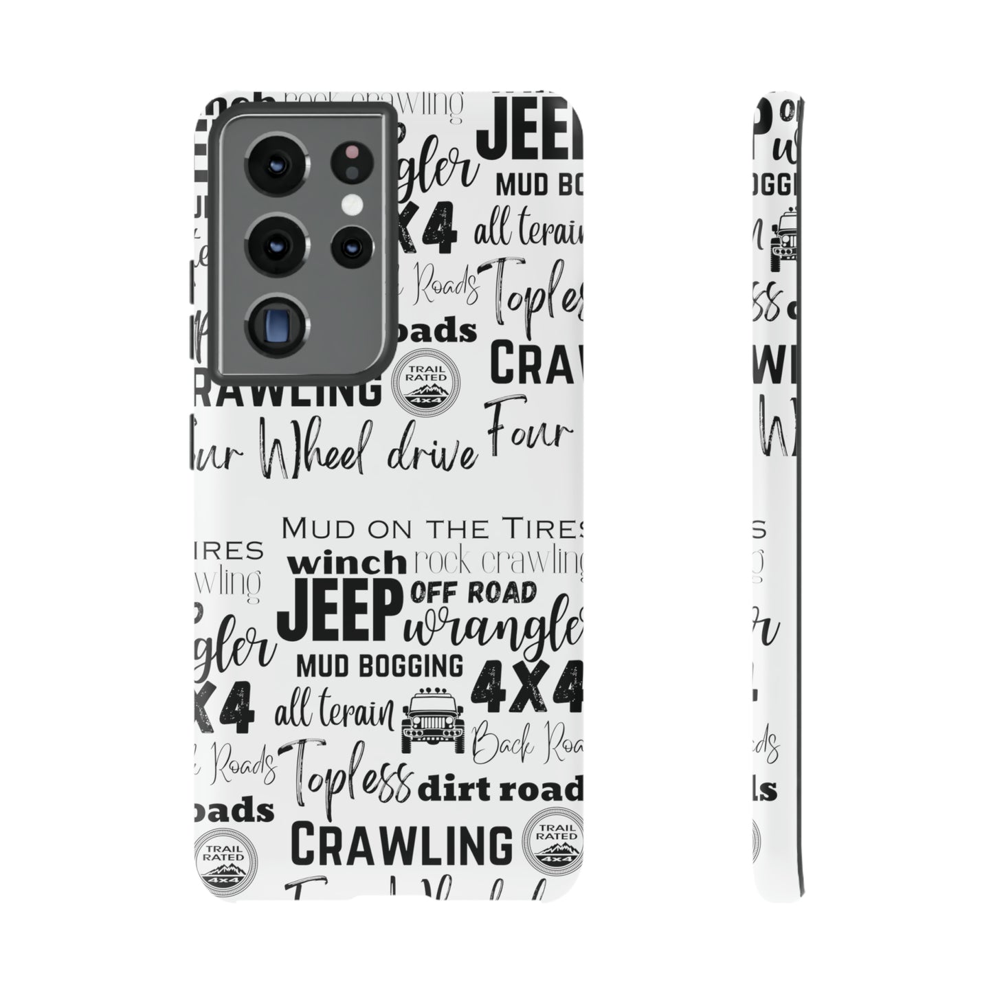 Off Road Subway Art Protective Phone Case for Iphone, Samsung and Google Phones