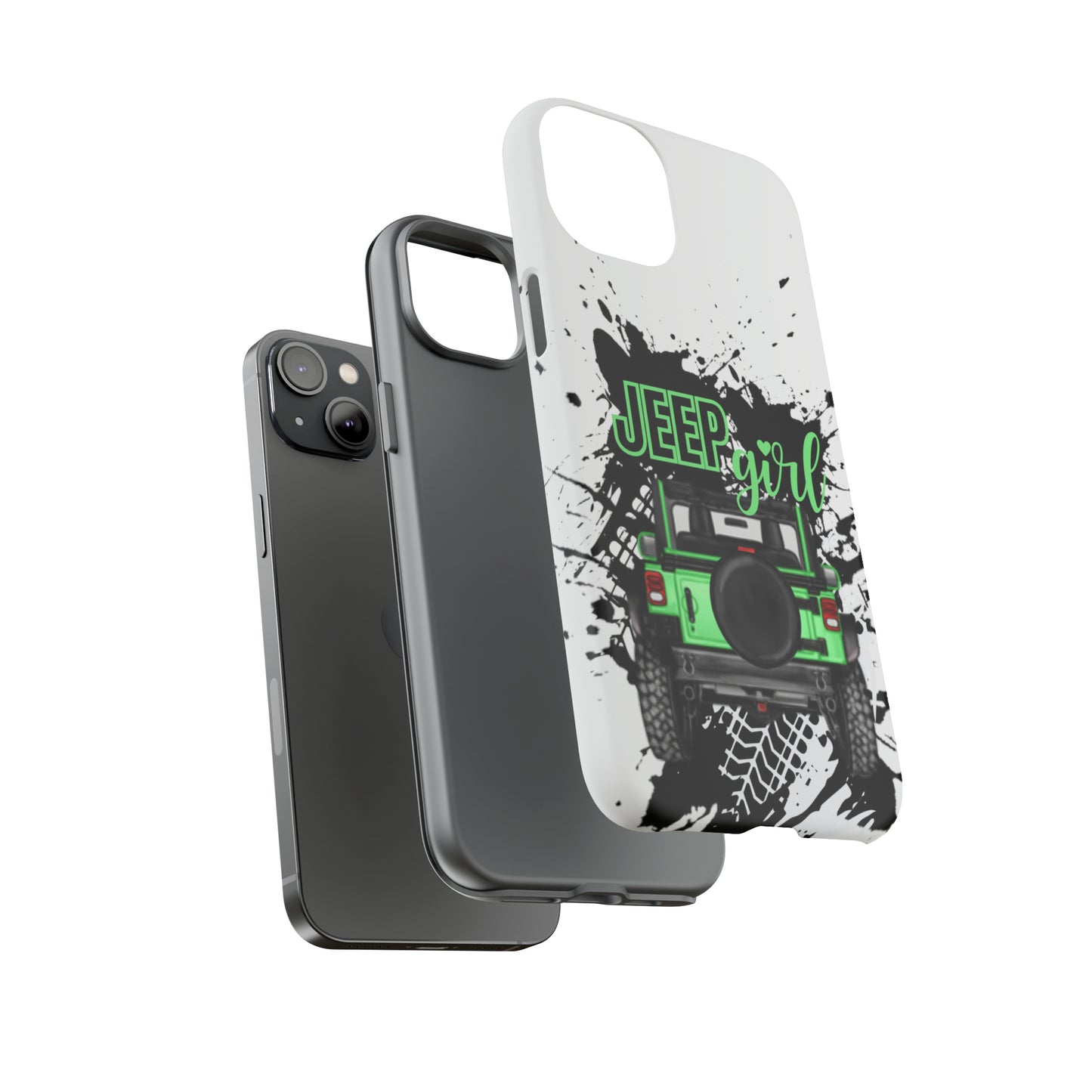 Off Road Girl Green Tough Cases