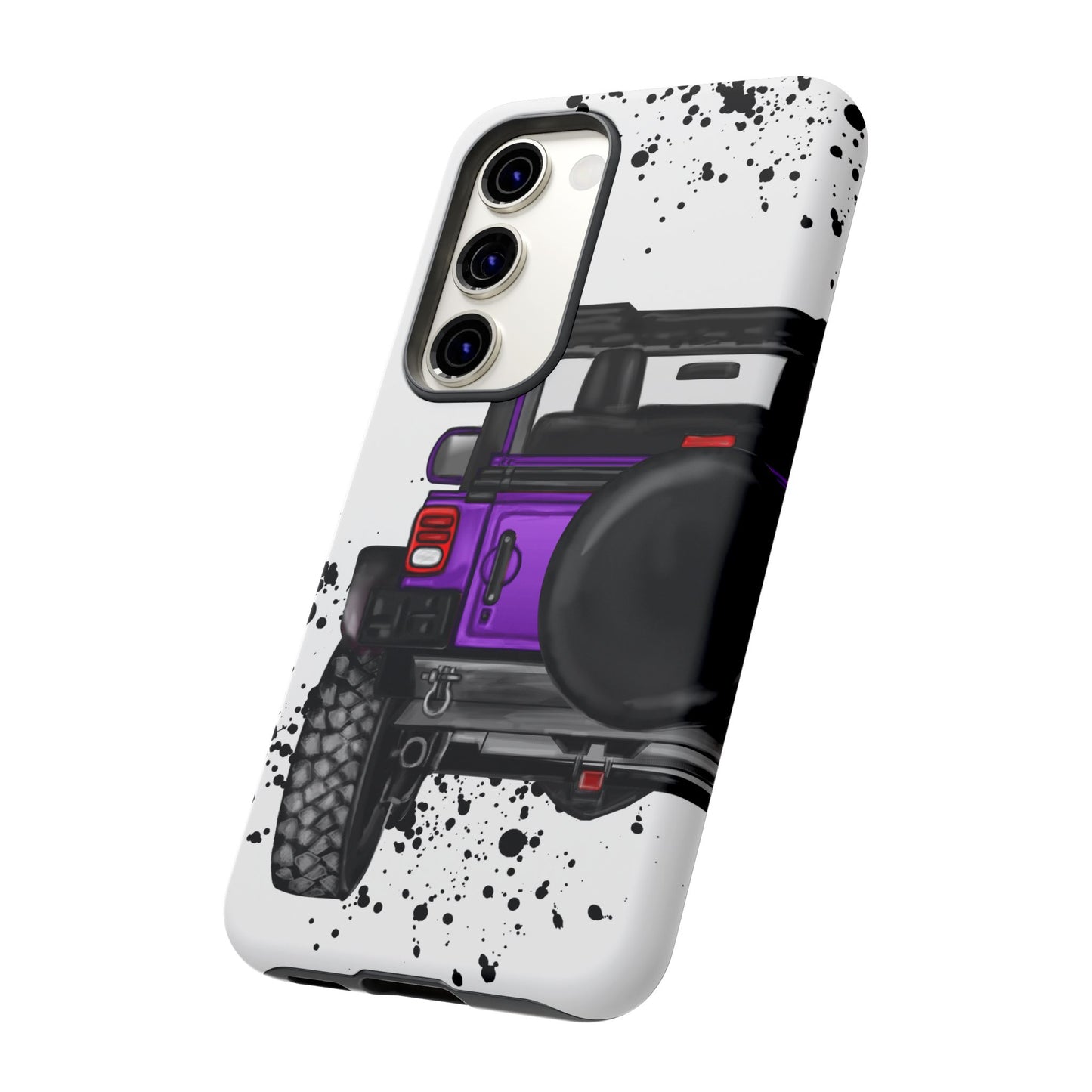 Off Road Life Purple Protective Case for Iphone, Google and Samsung