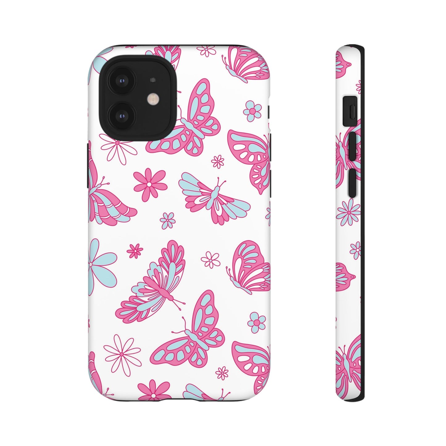 Pastel Butterflies Protective Phone Case