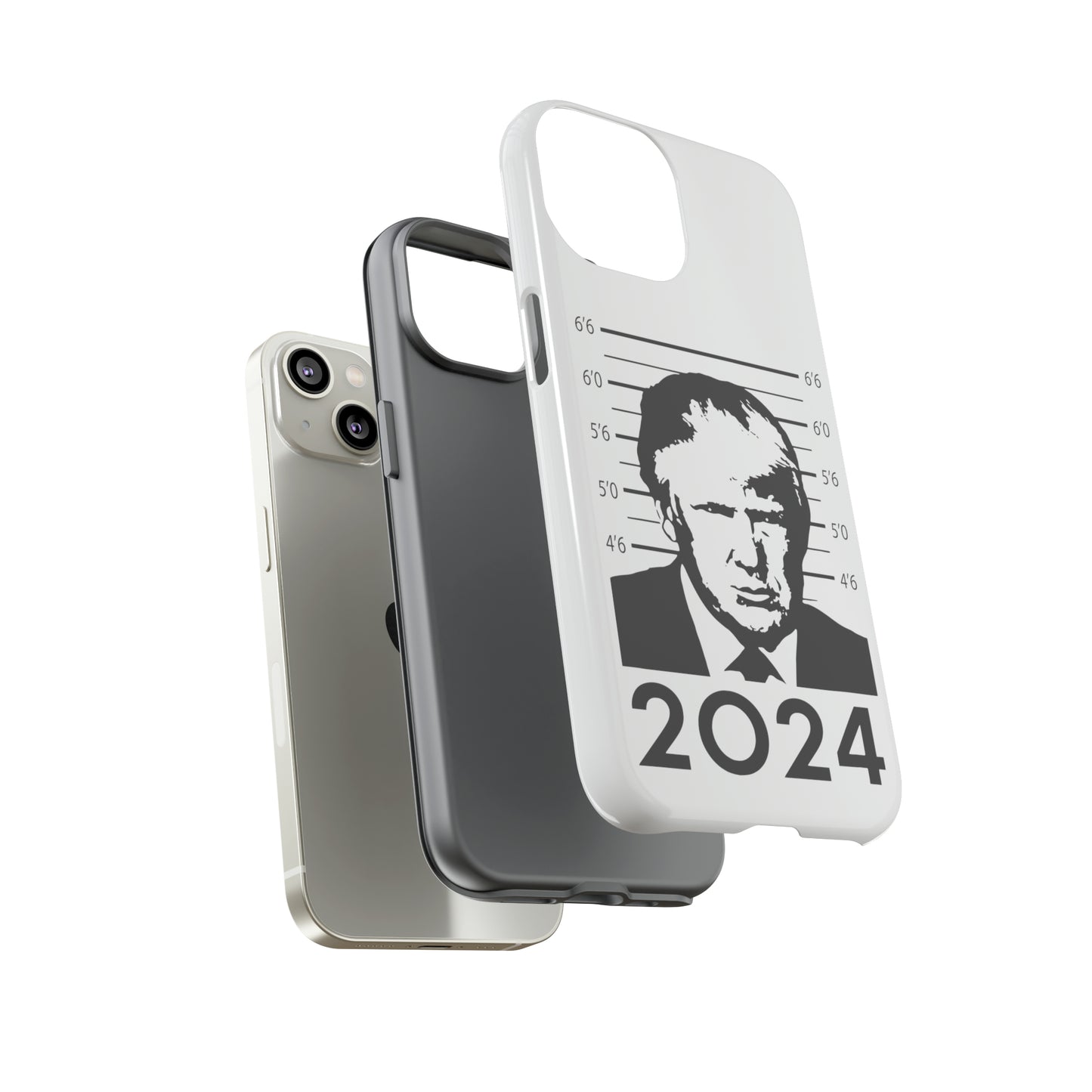 Trump Mug Shot Protective Phone Case for IPhone, Google and Samsung