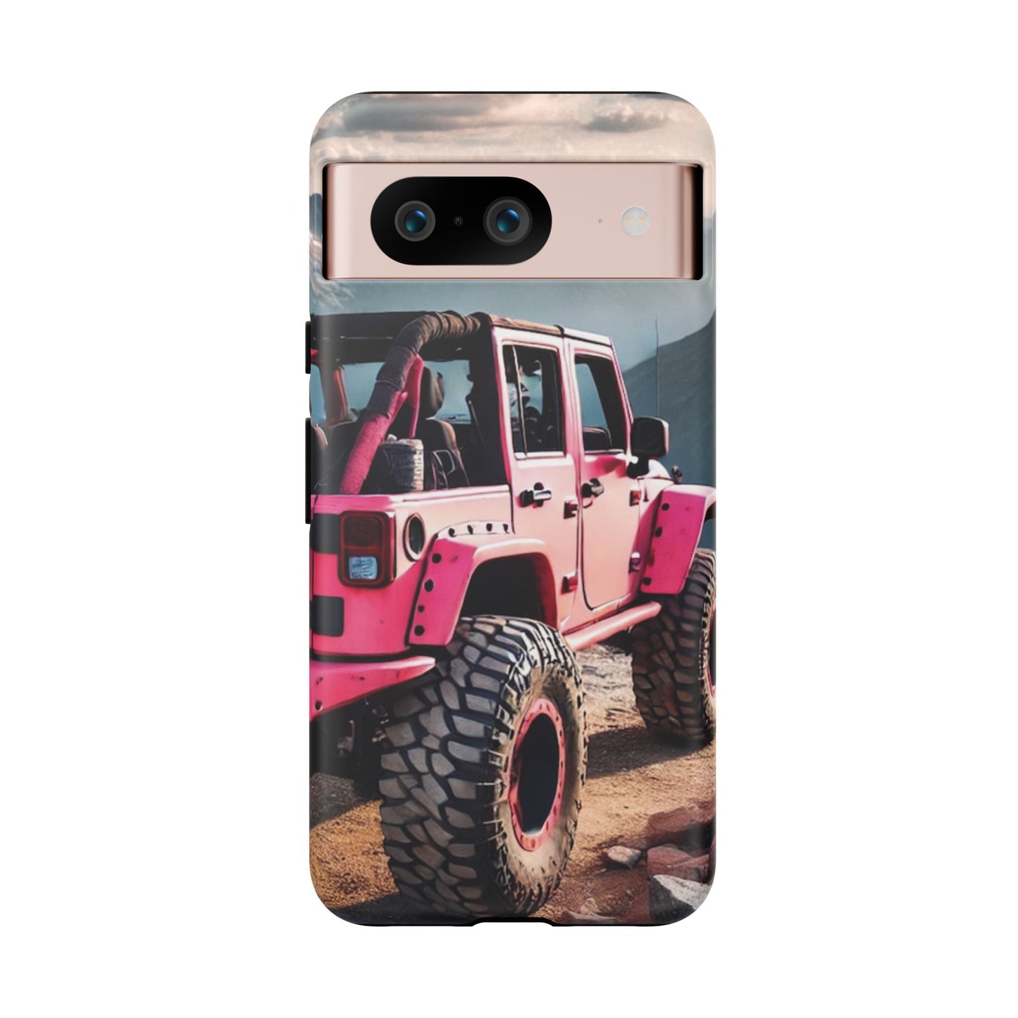 Pink Off Road Girl Phone Case