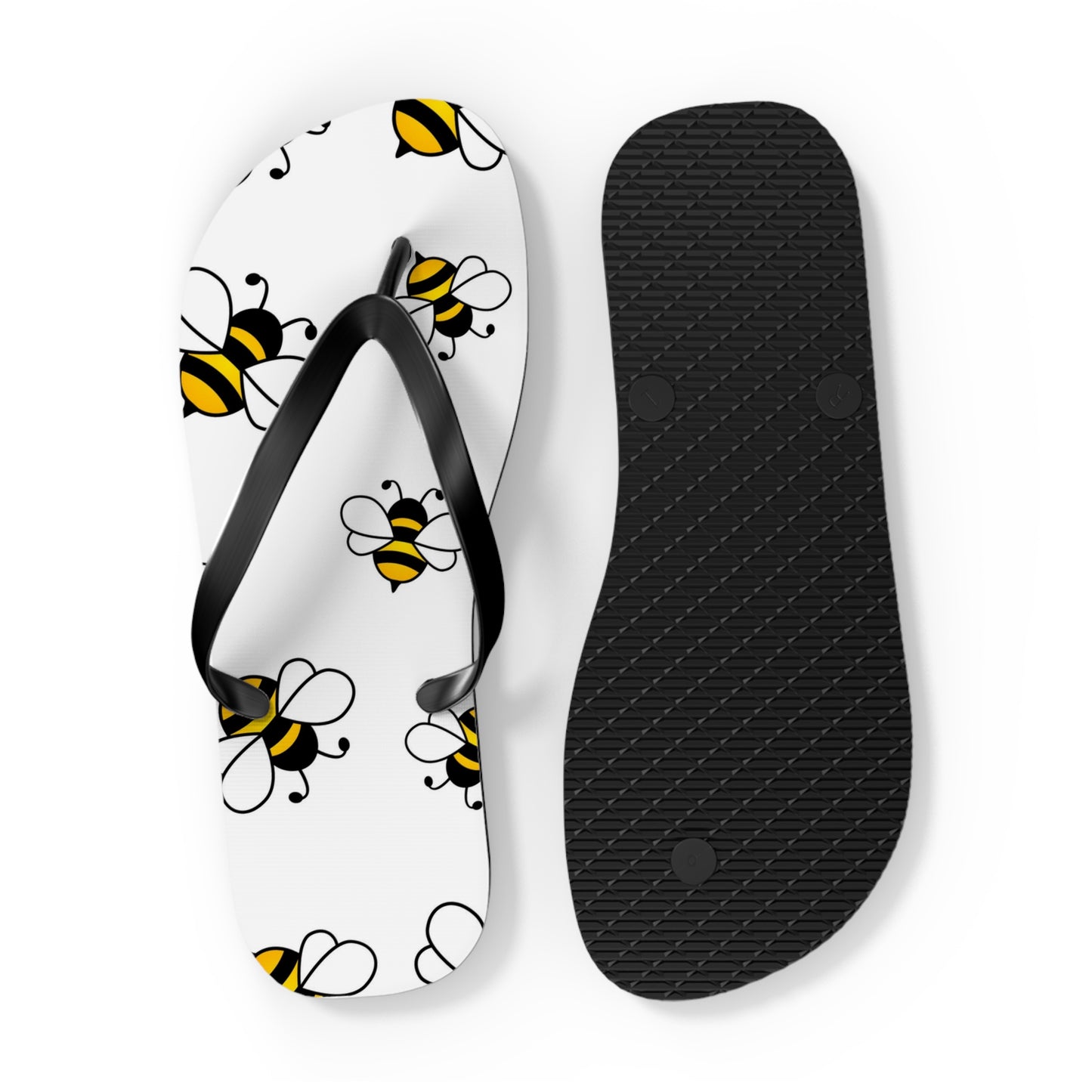 Bumble Bee Summer Flip Flops