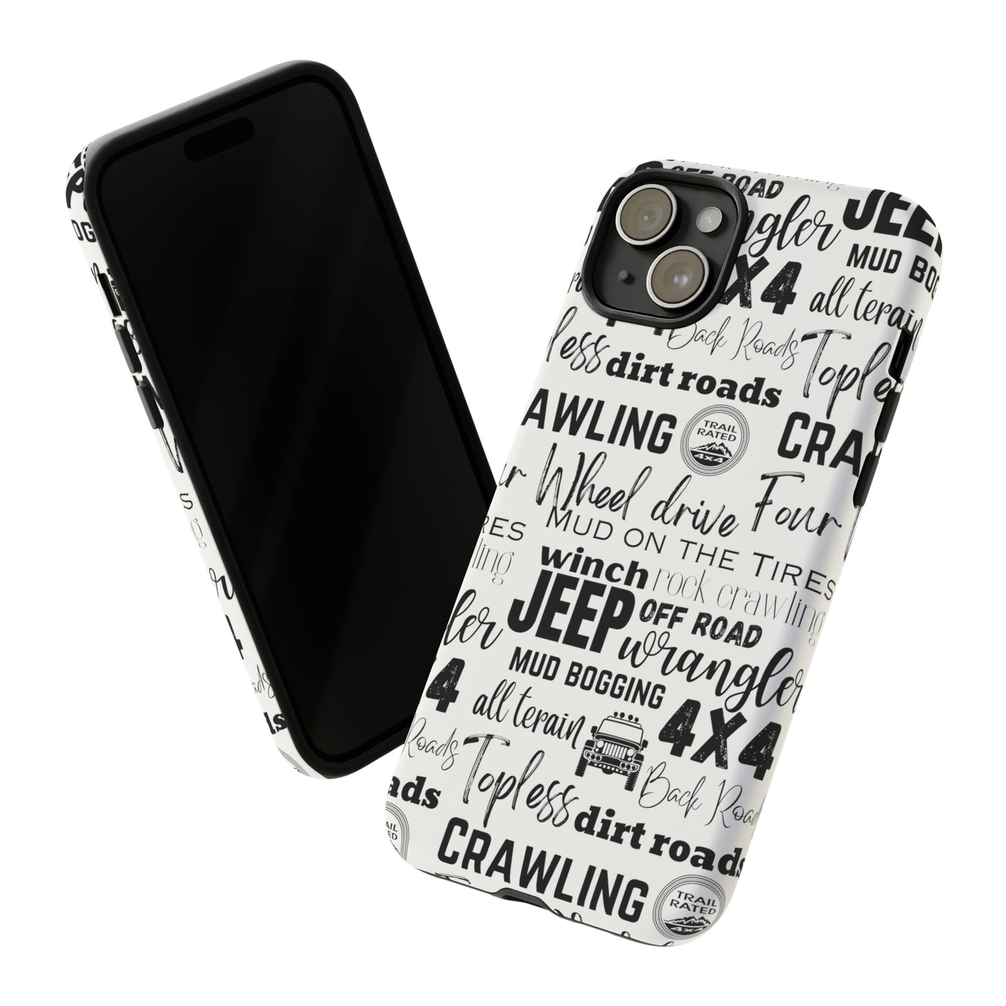 Off Road Subway Art Protective Phone Case for Iphone, Samsung and Google Phones