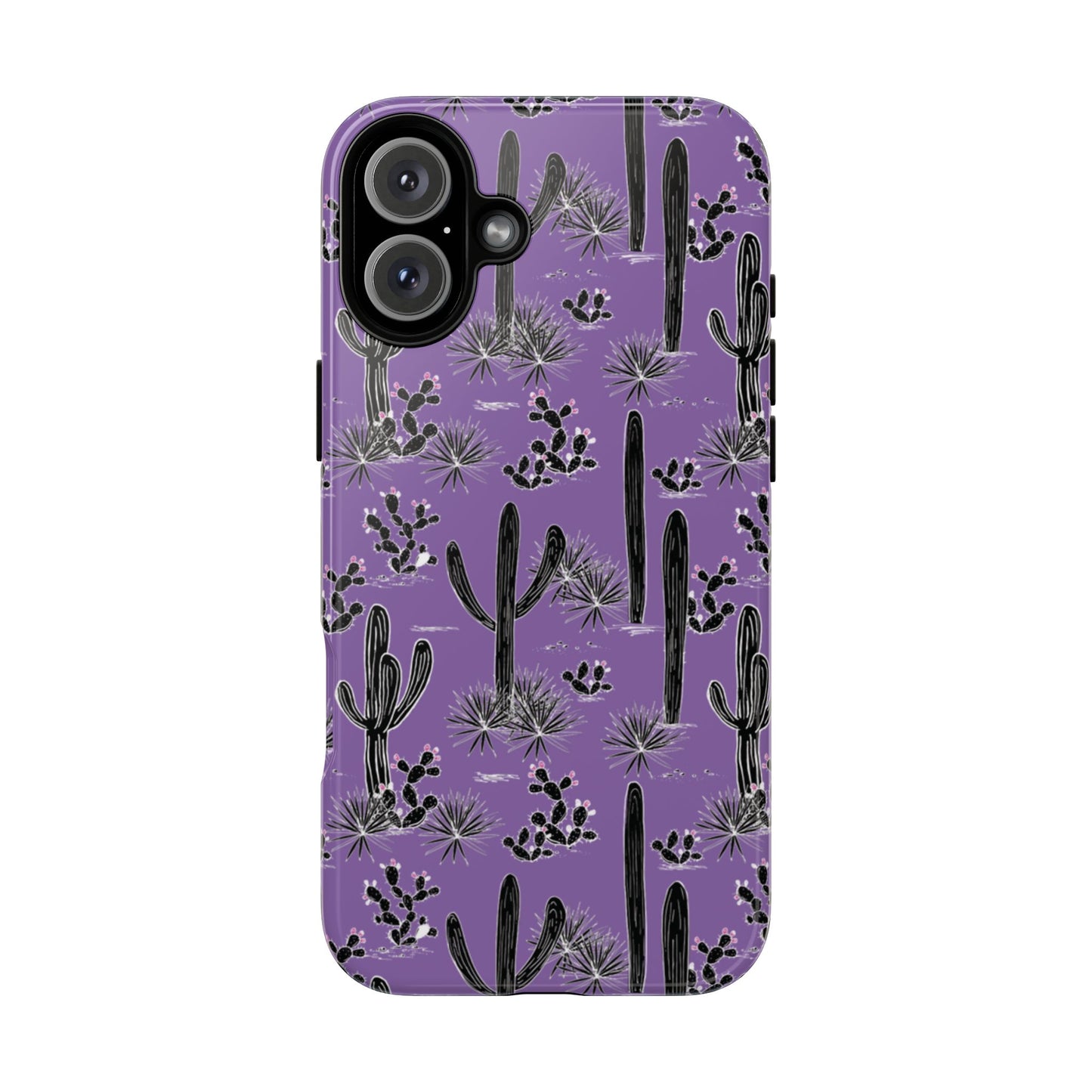 Purple Cactus Love Phone Case