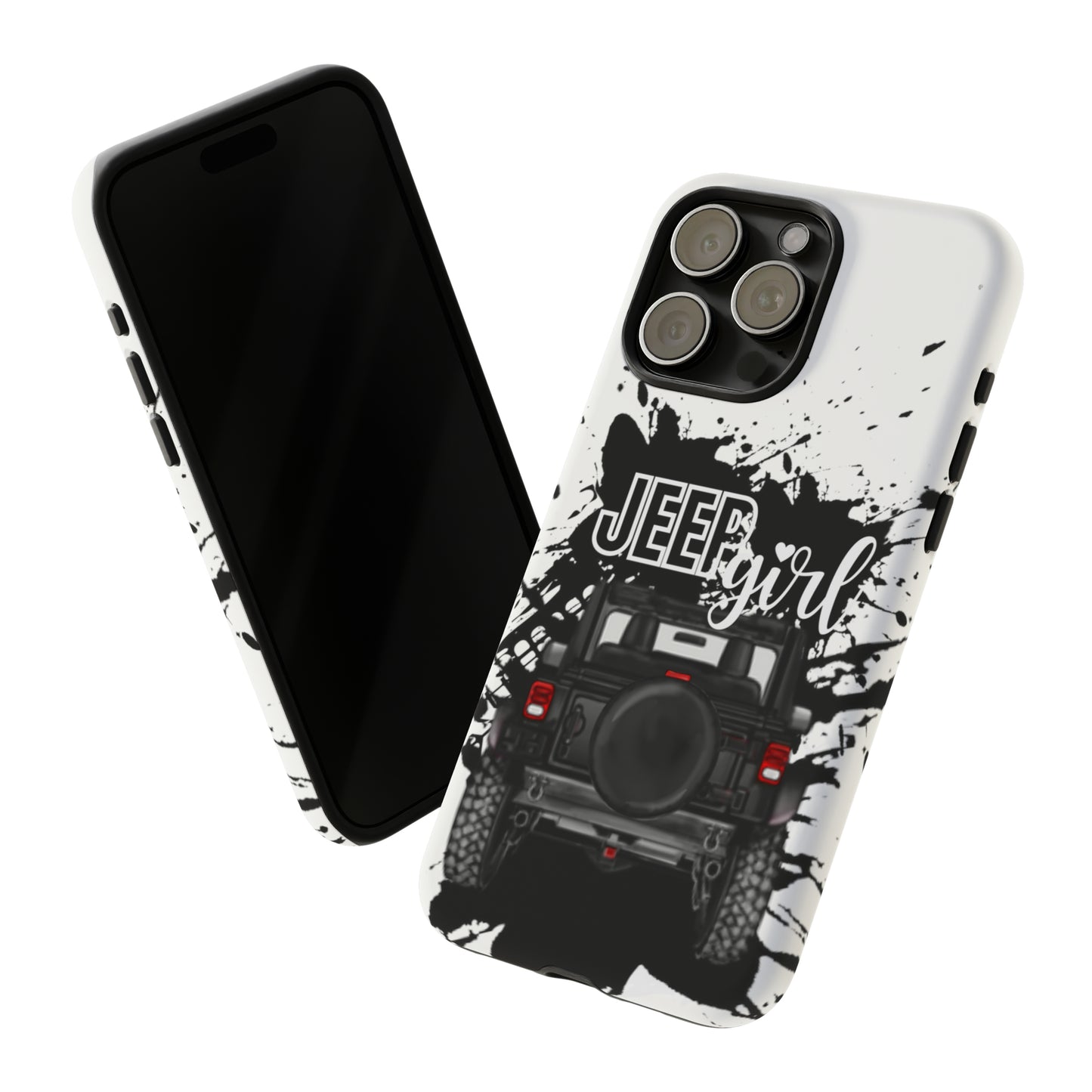 Off Road Girl Black Tough Cases