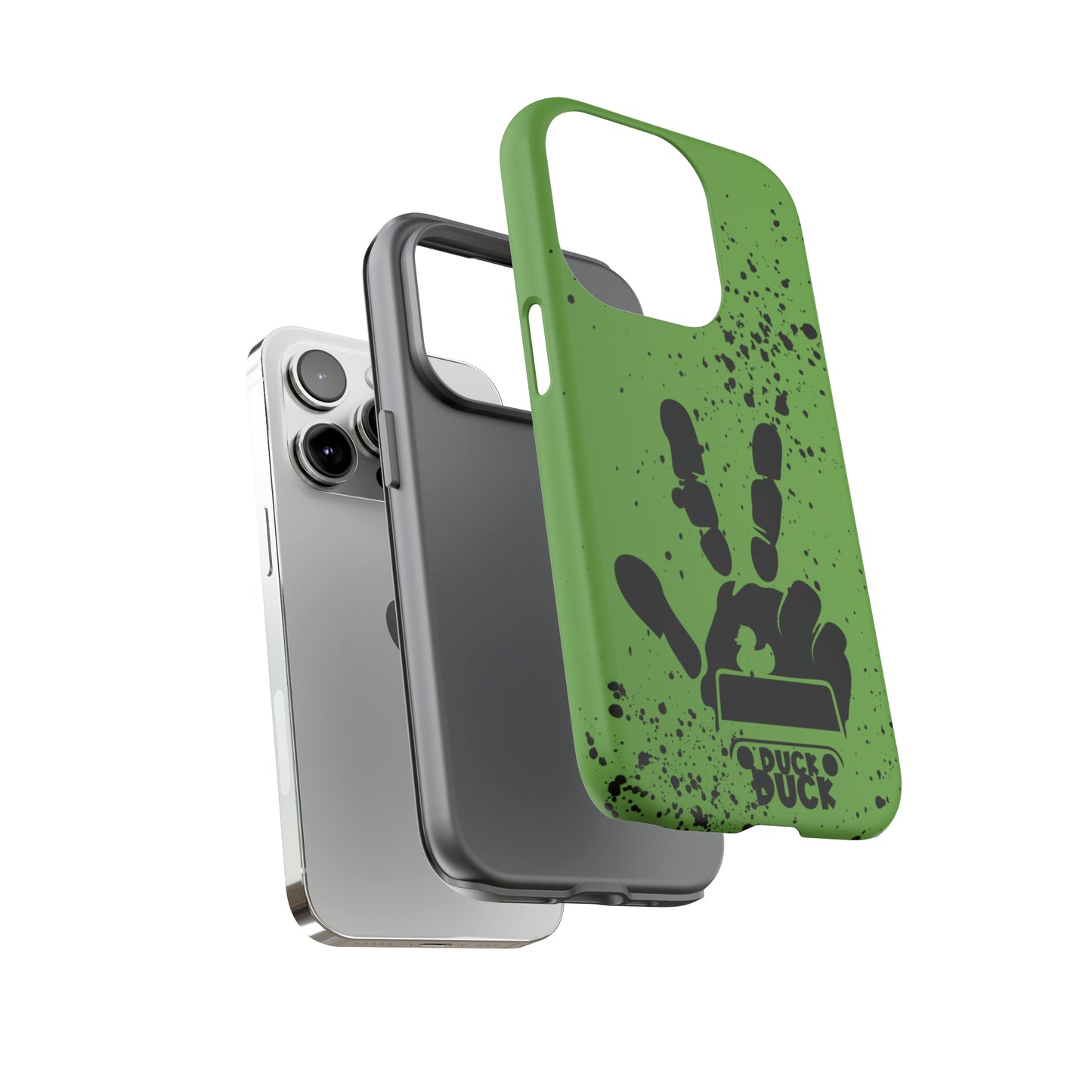 Duck Duck Green Protective Phone Case for IPhone, Samsung and Google Phones