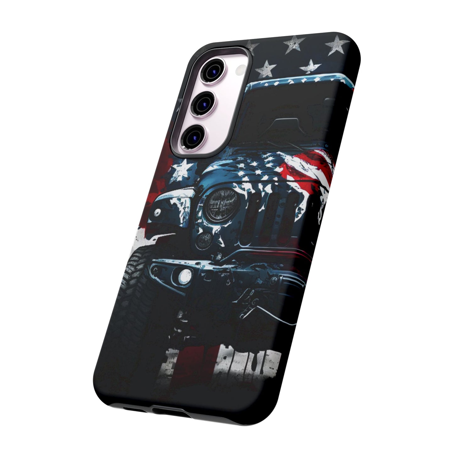 Off Roading Patriotic Protective Drop Proof Case Iphone, Samsung and Google phones