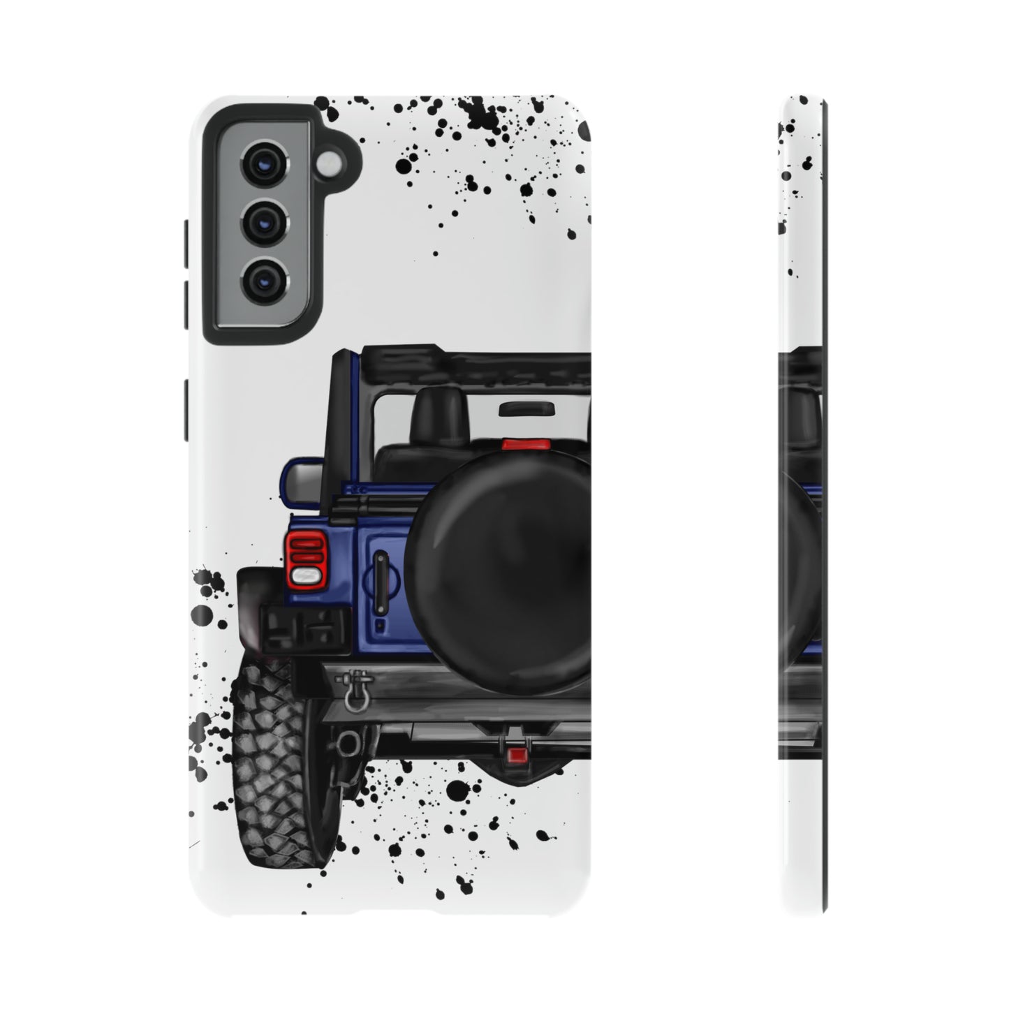 Off Road Life Dark Blue Protective Case for Iphone, Google and Samsung