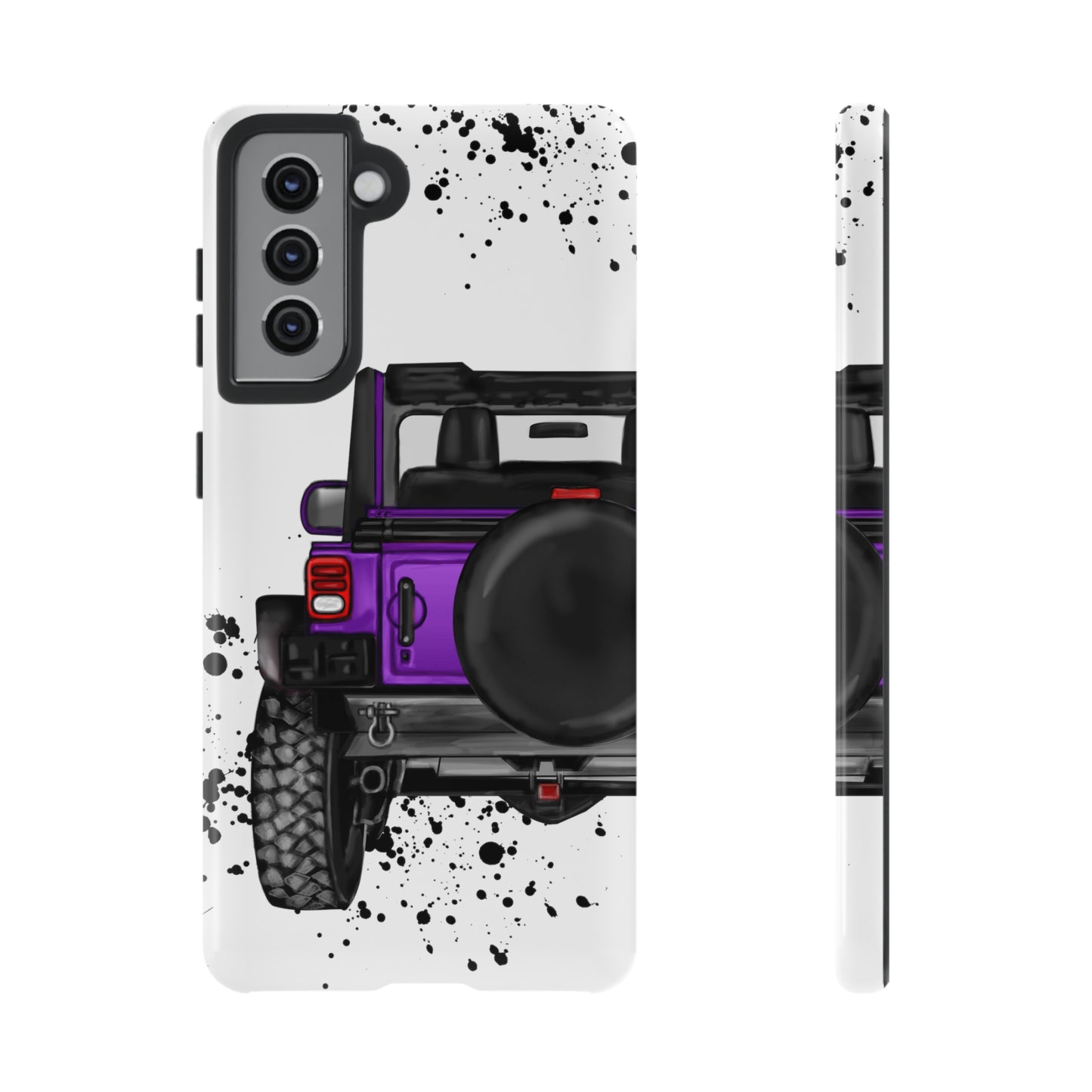 Off Road Life Purple Protective Case for Iphone, Google and Samsung