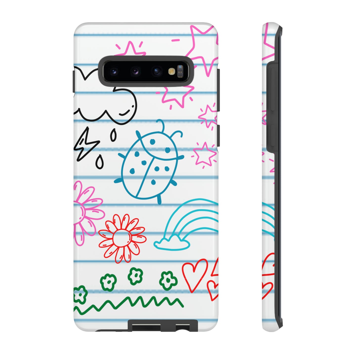 Kid Doodles Protective Phone Case for IPhone, Google and Samsung phones