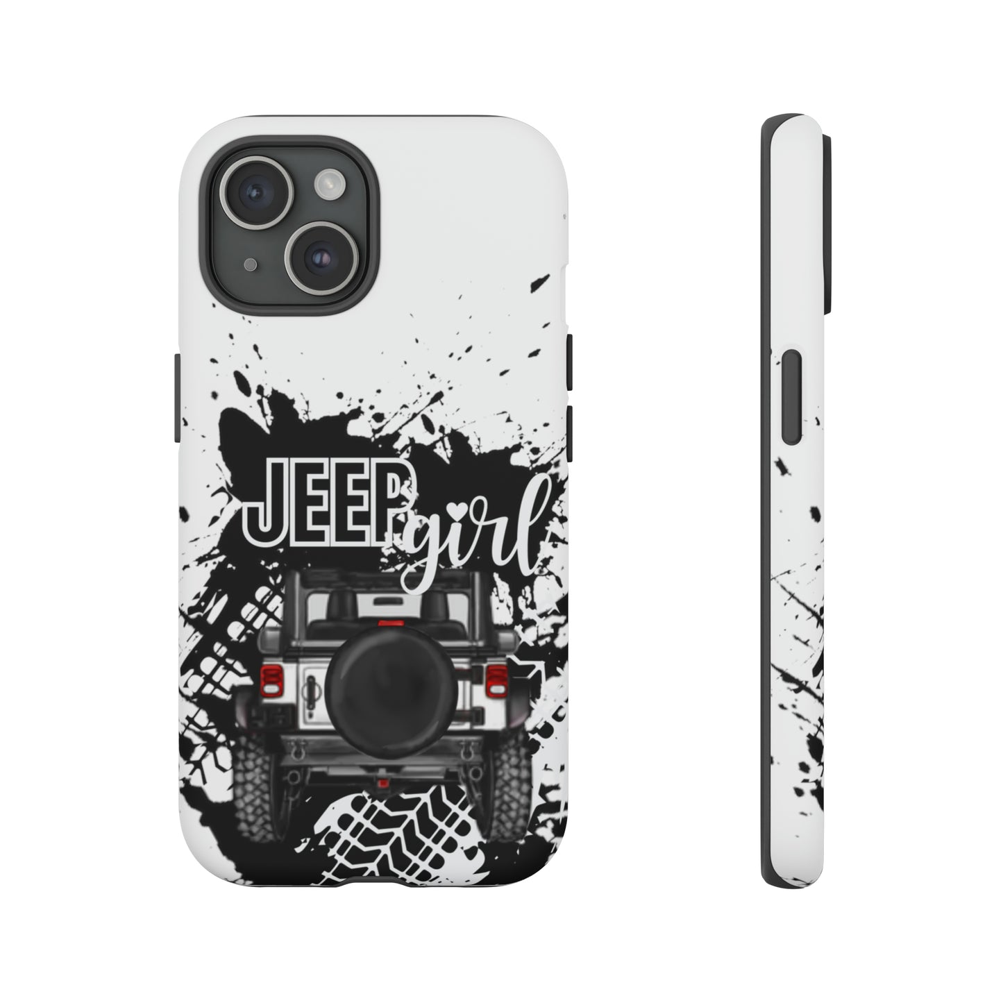 Off Road Girl White Tough Cases