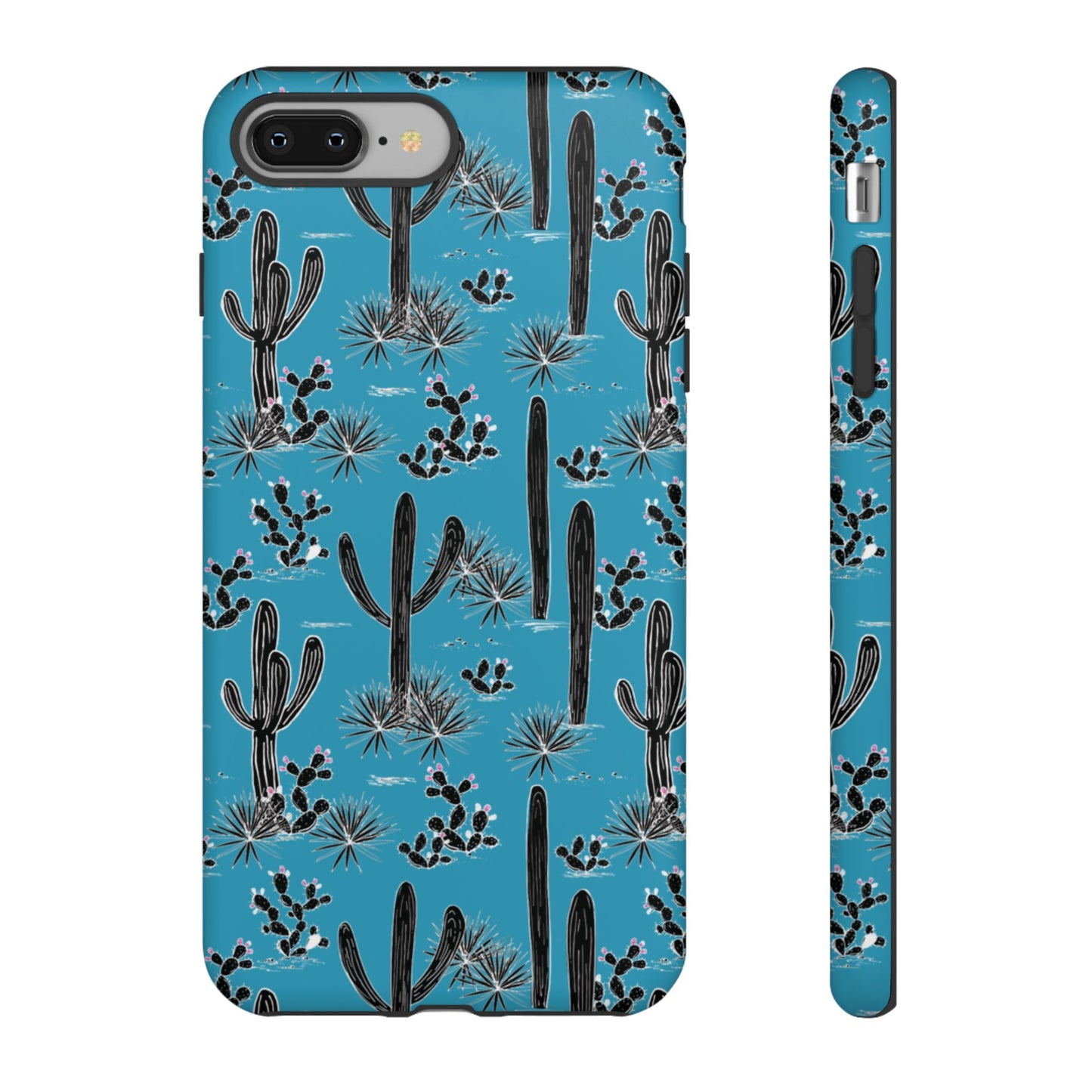 Turquoise Cactus Love Phone Case