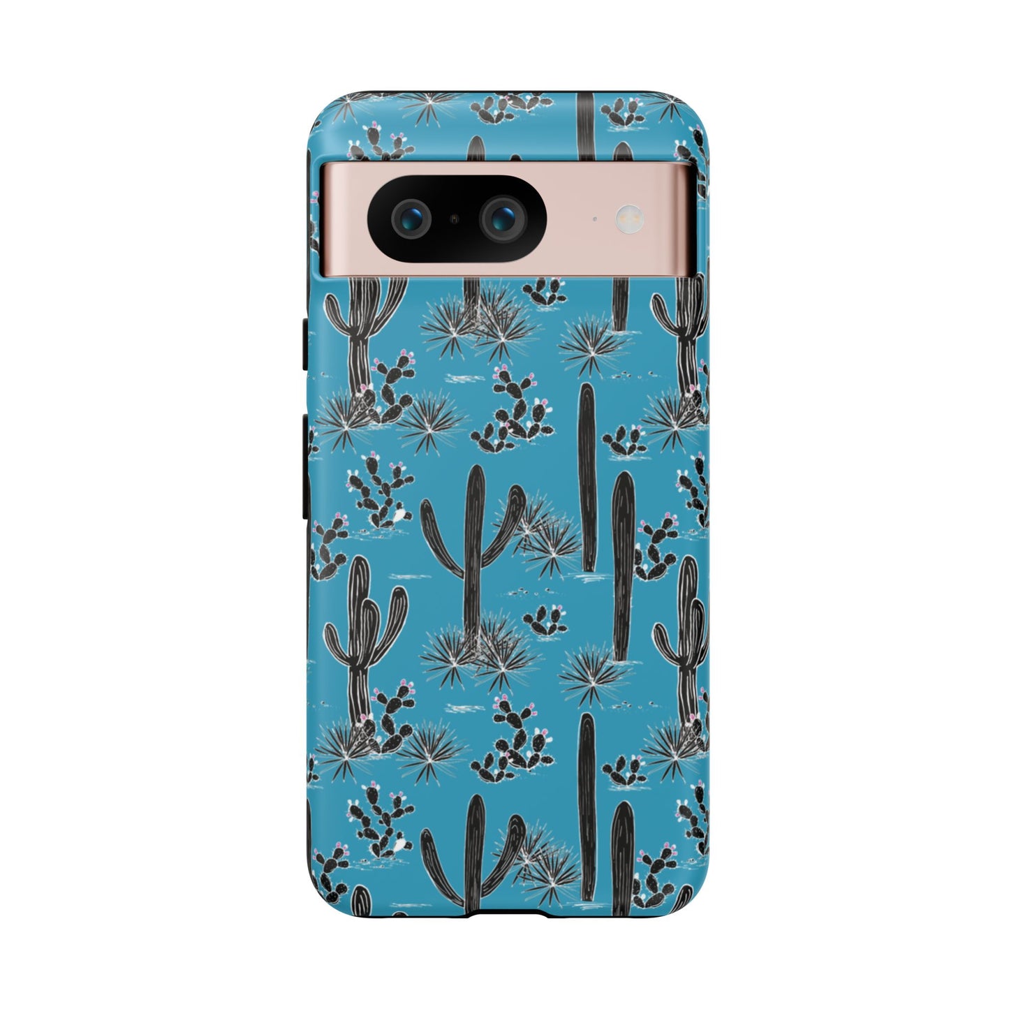 Turquoise Cactus Love Phone Case