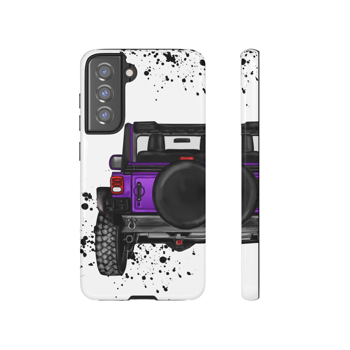 Off Road Life Purple Protective Case for Iphone, Google and Samsung