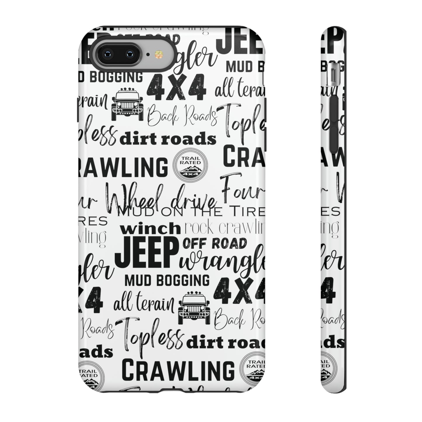 Off Road Subway Art Protective Phone Case for Iphone, Samsung and Google Phones