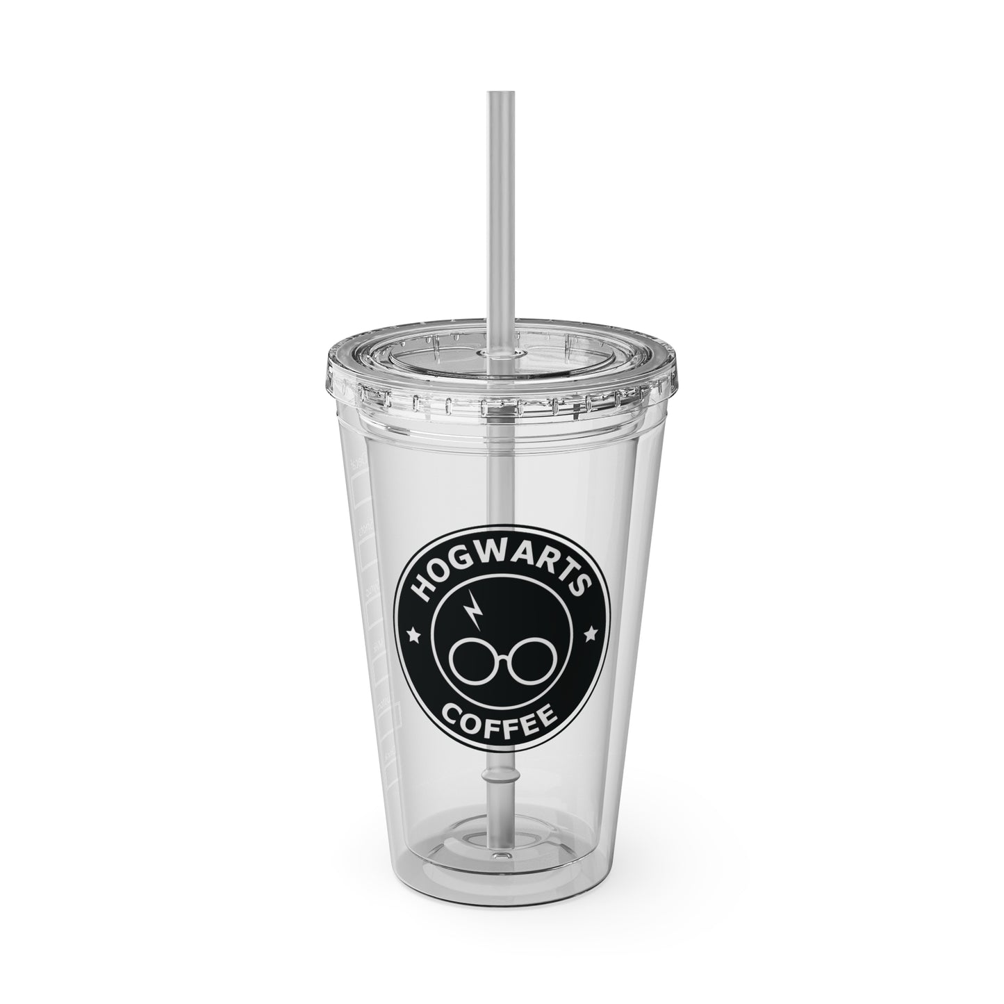 Hogwarts Tumbler with Straw, 16oz