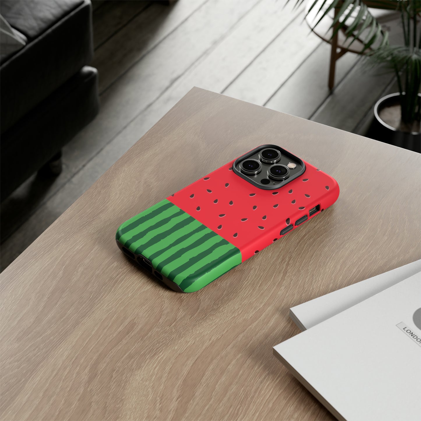 Adorable Watermelon Protective Phone Case for Google, Iphone, and Samsung Phone Cases