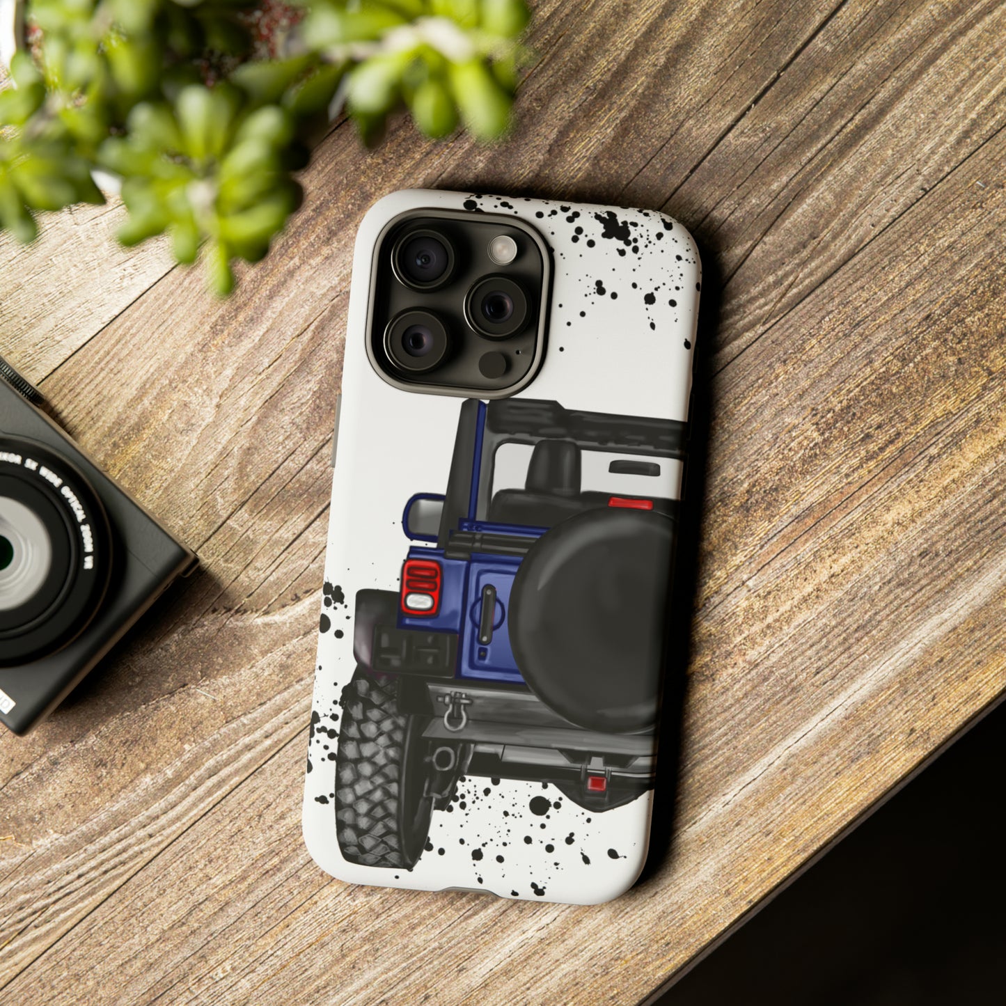 Off Road Life Dark Blue Protective Case for Iphone, Google and Samsung