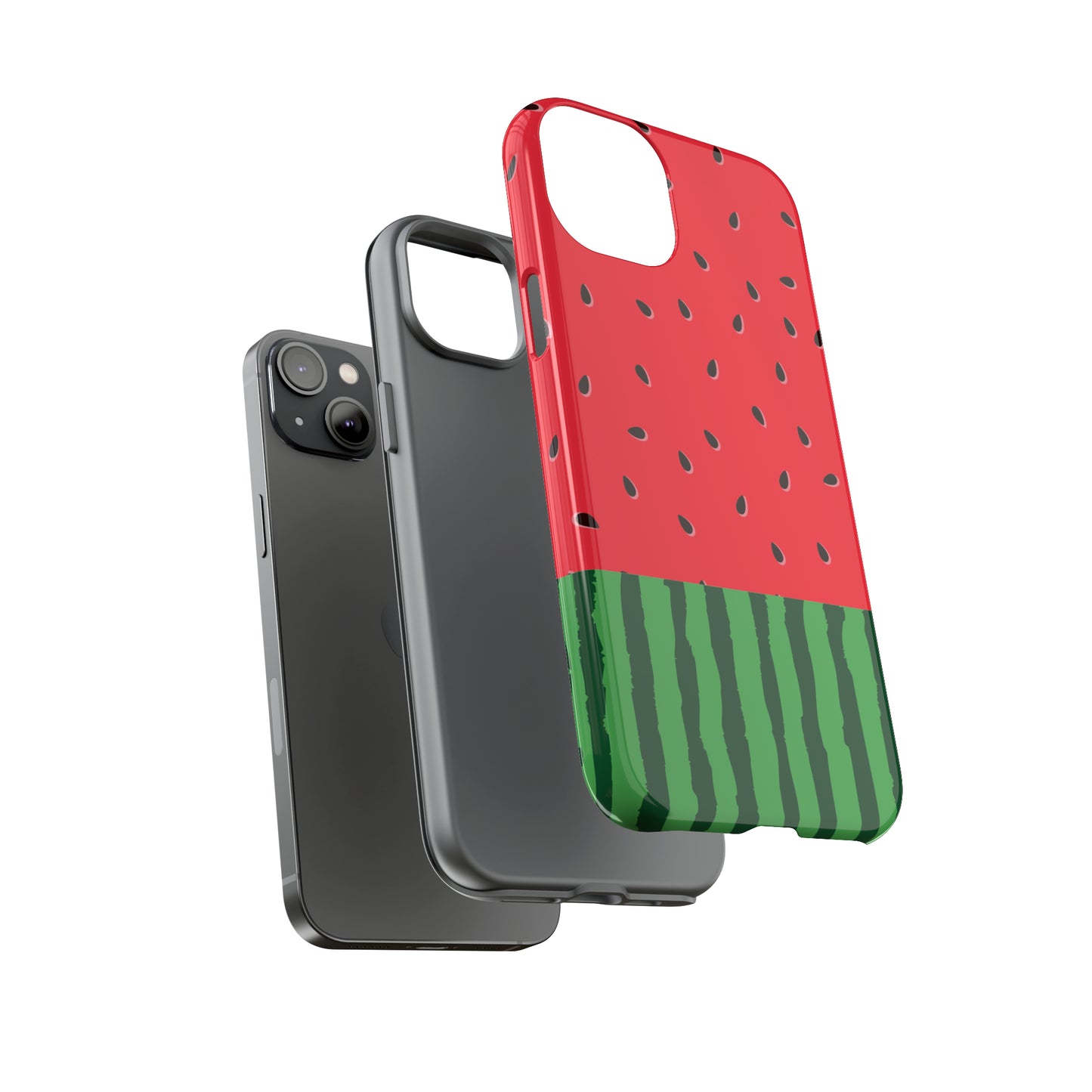 Adorable Watermelon Protective Phone Case for Google, Iphone, and Samsung Phone Cases