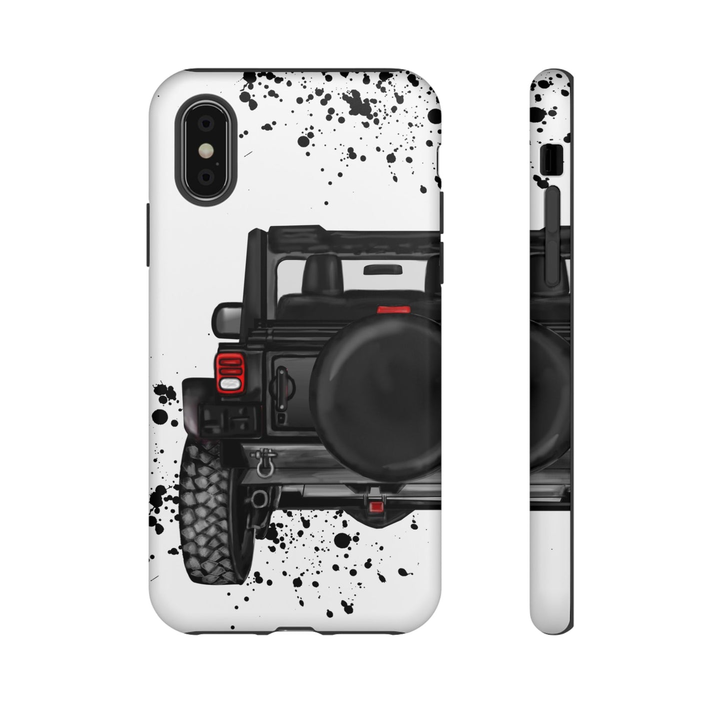 Off Road Life Black Protective Case for Iphone, Google and Samsung