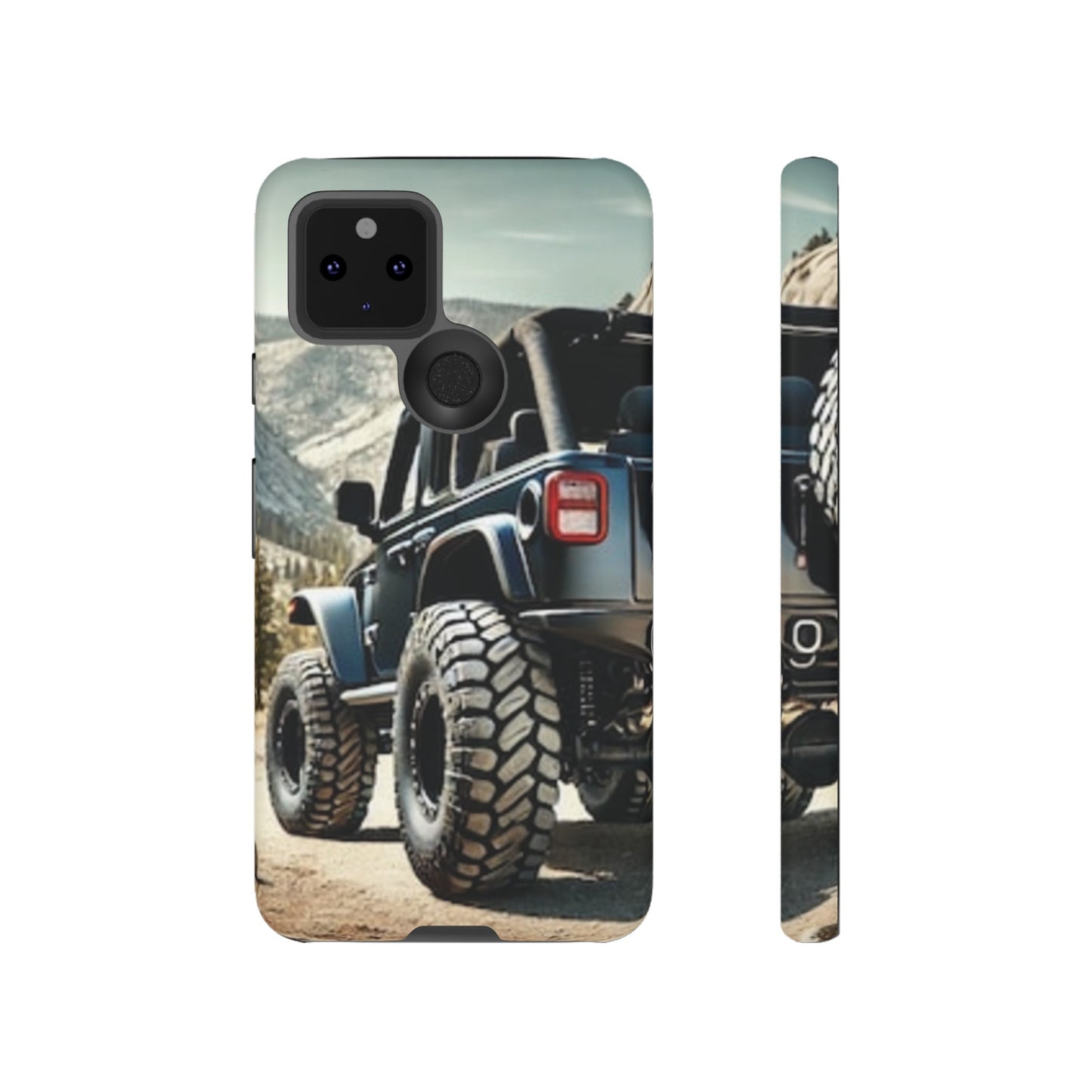 Blue Jeep Protective Phone Case