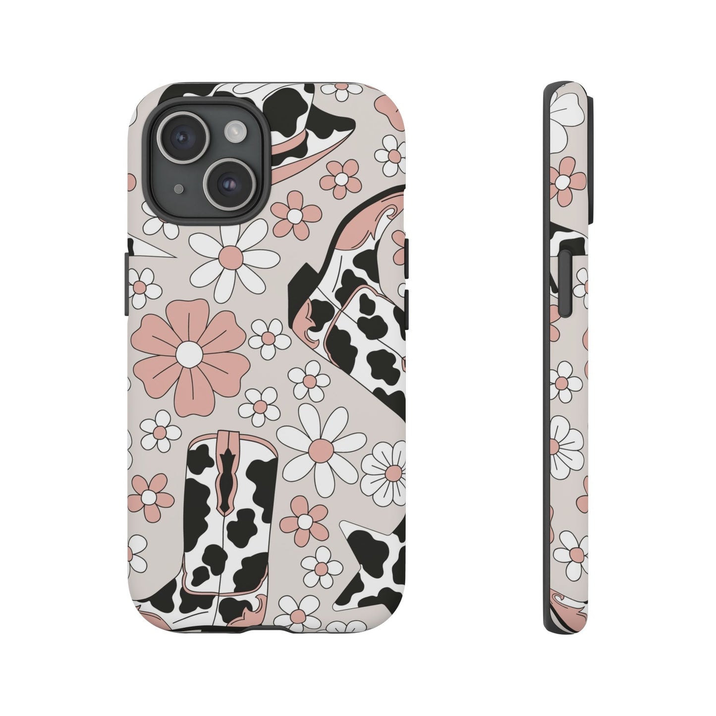 Western Flower Protective Phone Case for Google, Iphone and Samsung Phones