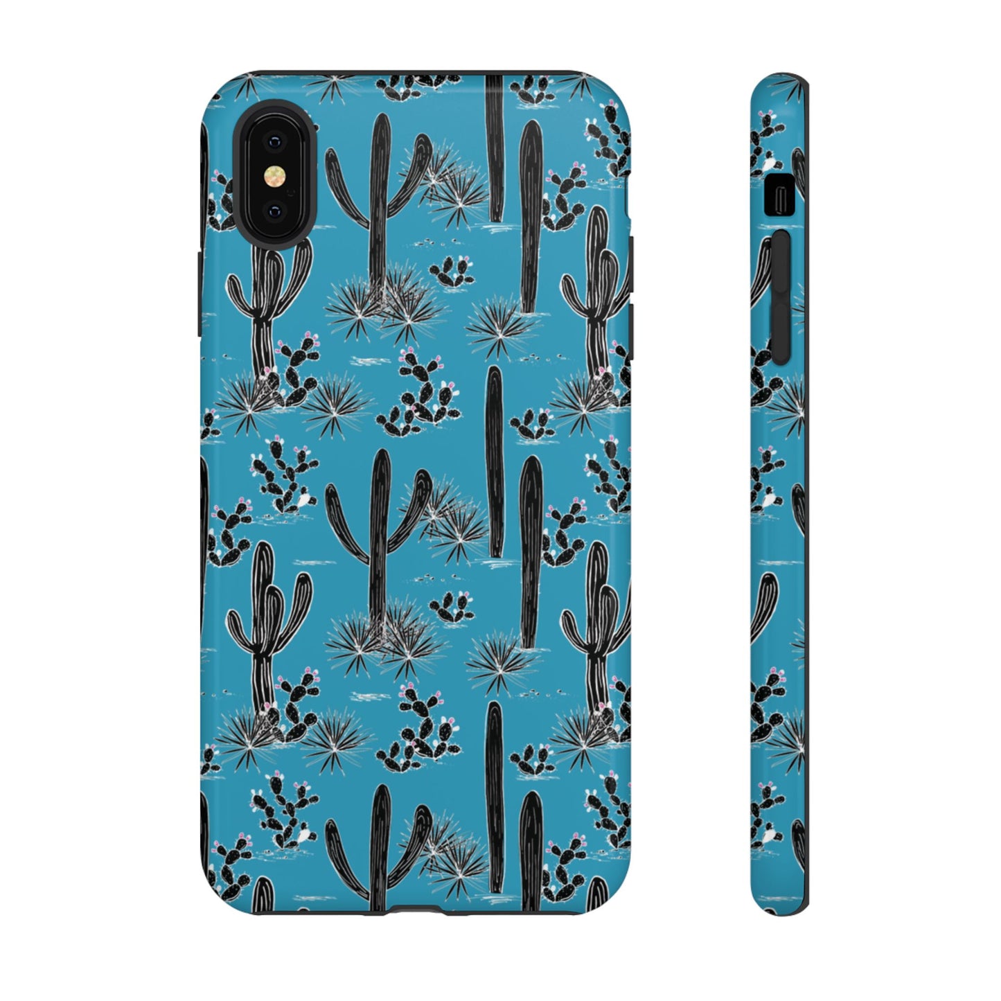Turquoise Cactus Love Phone Case