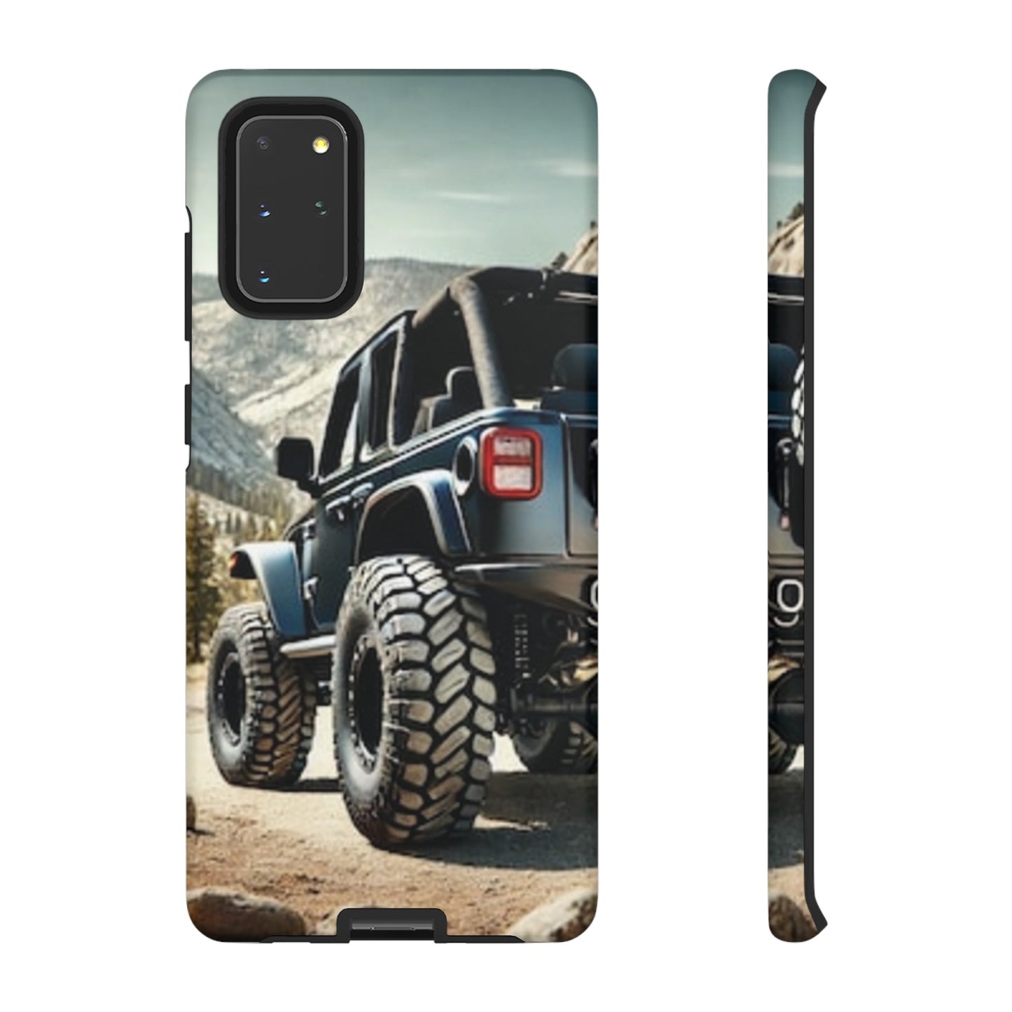 Blue Jeep Protective Phone Case