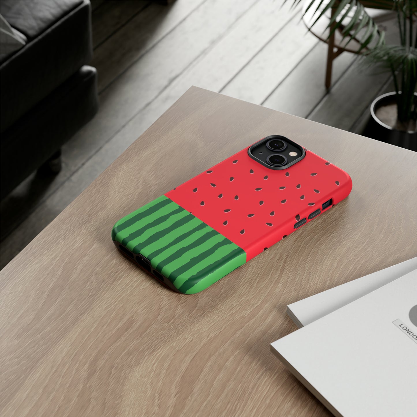 Adorable Watermelon Protective Phone Case for Google, Iphone, and Samsung Phone Cases