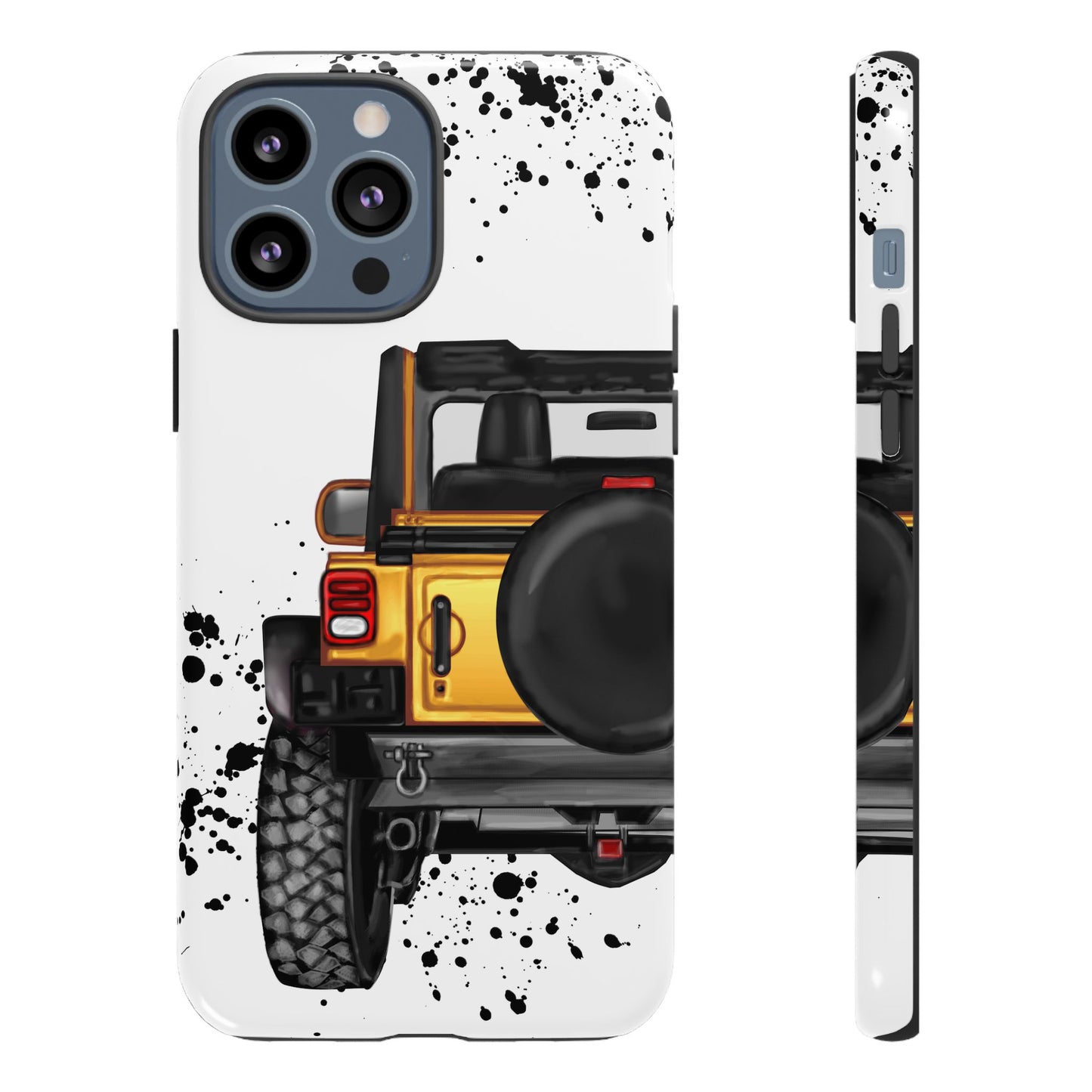 Off Road Life Yellow Protective Case for Iphone, Google and Samsung