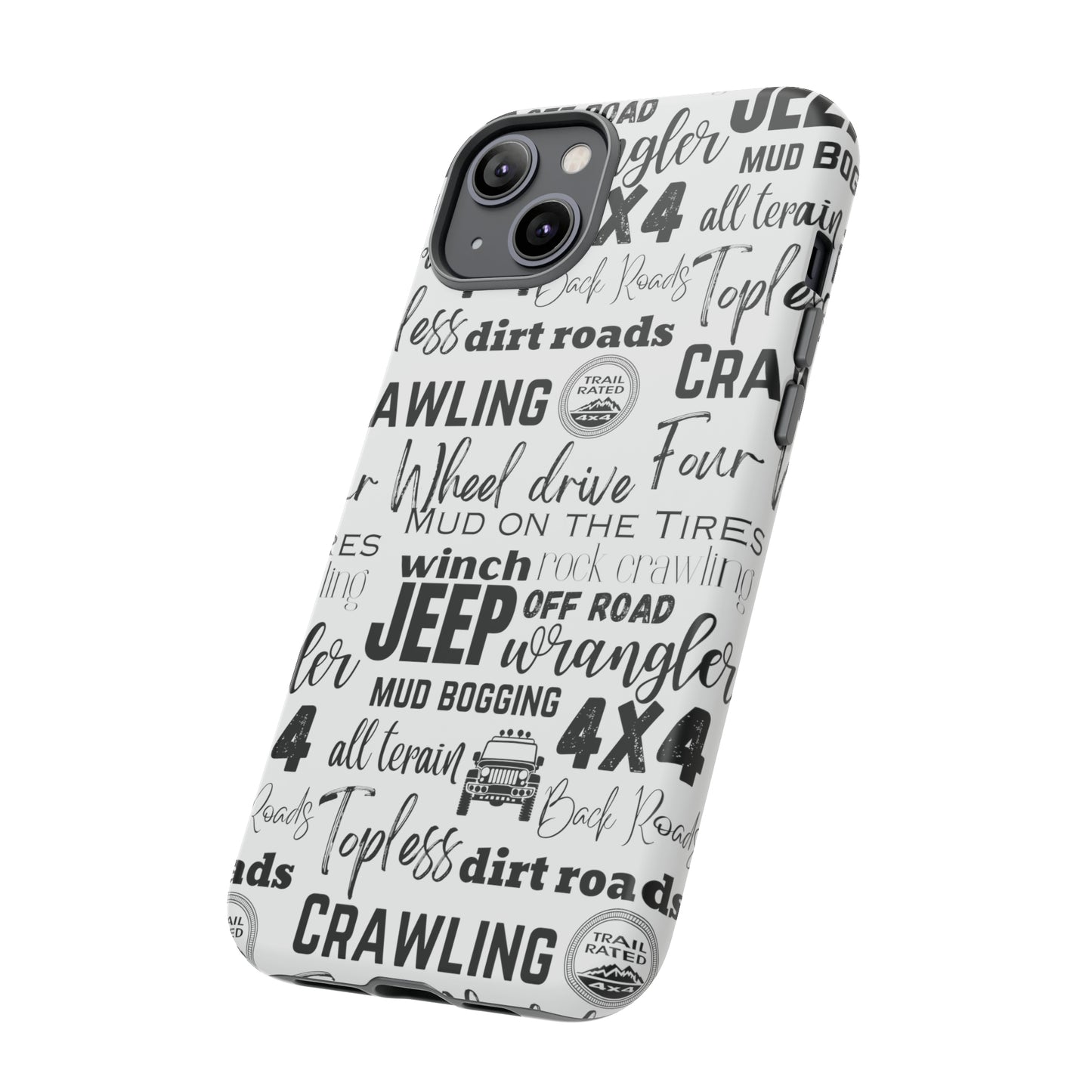 Off Road Subway Art Protective Phone Case for Iphone, Samsung and Google Phones