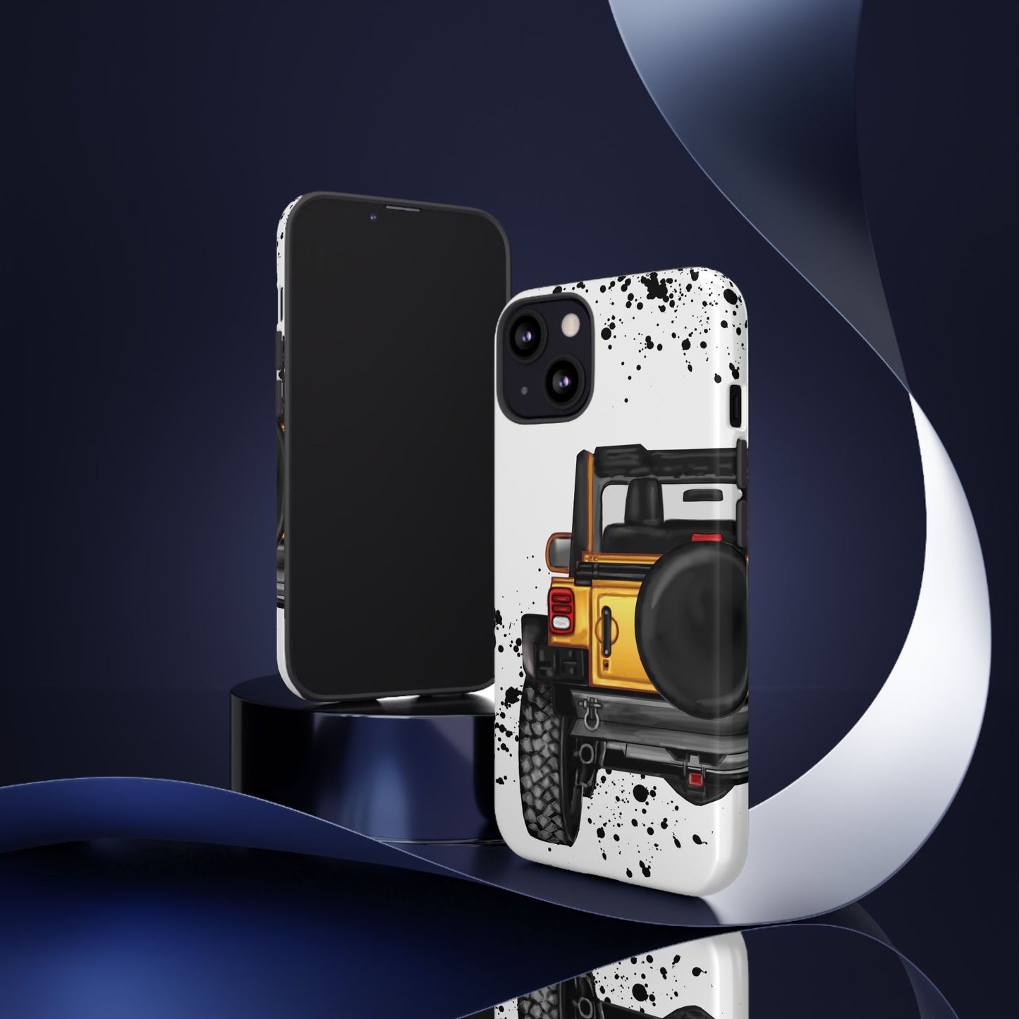 Off Road Life Yellow Protective Case for Iphone, Google and Samsung