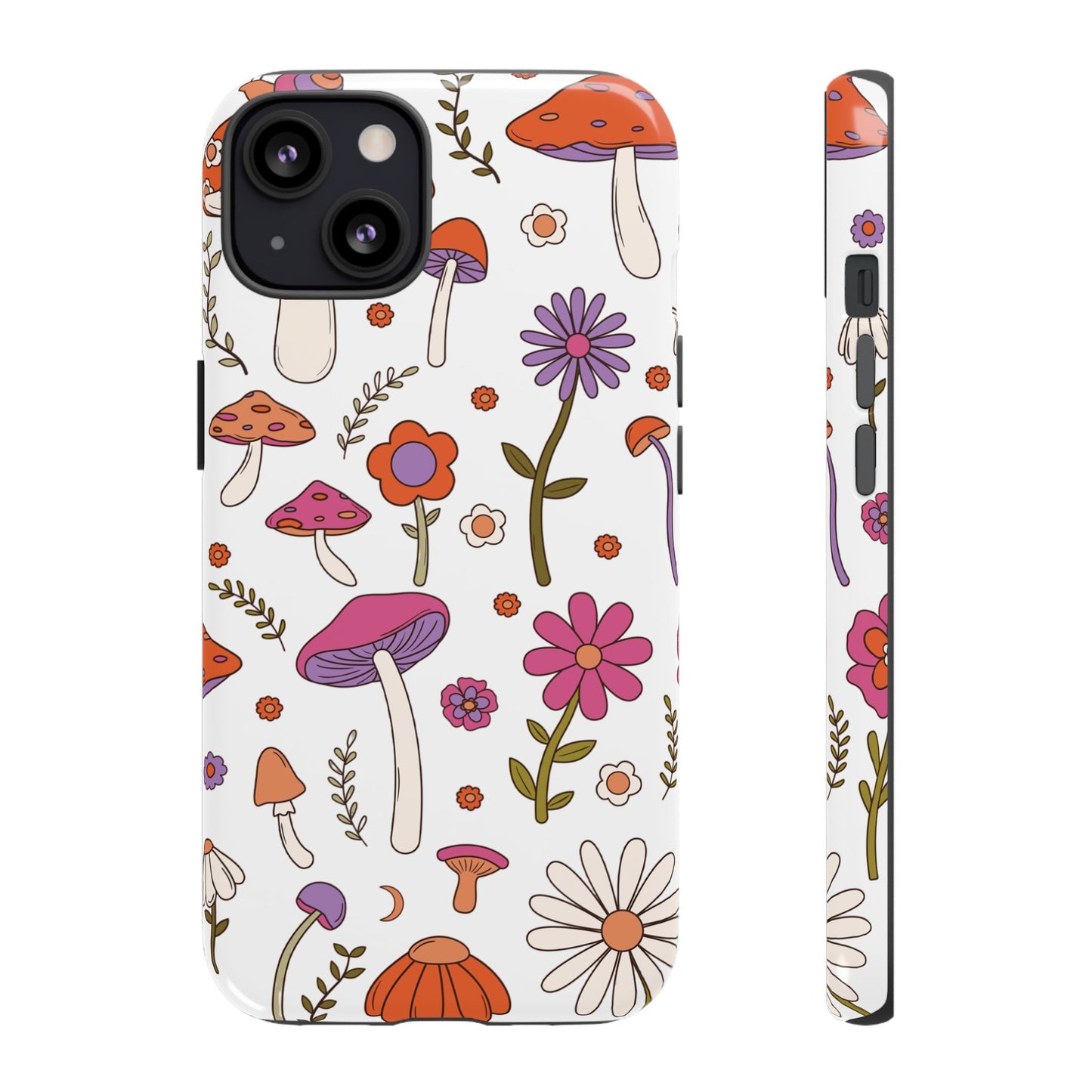 Mushrooms Protective Phone Case