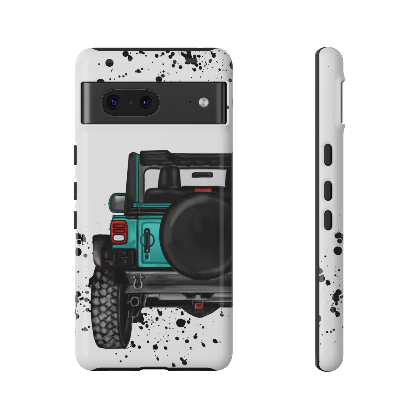 Off Road Life Turquoise Protective Case for Iphone, Google and Samsung