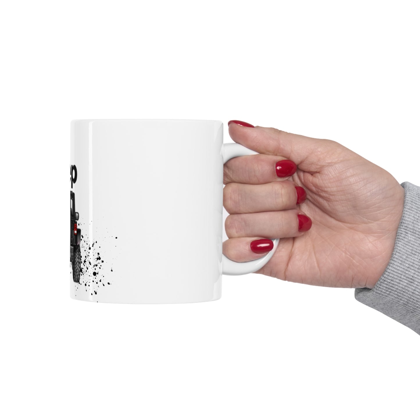 Off-Road Girl Ceramic Mug 11oz