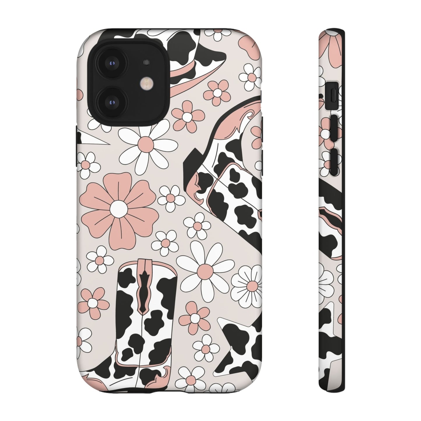 Western Flower Protective Phone Case for Google, Iphone and Samsung Phones