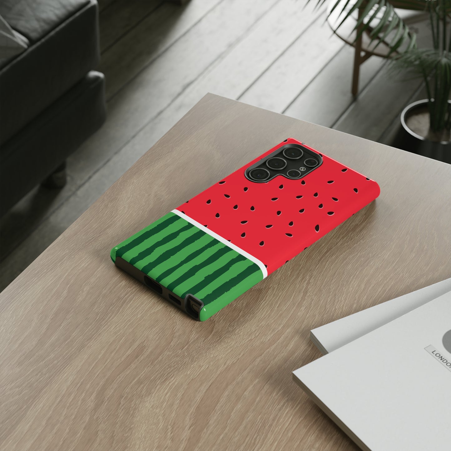 Adorable Watermelon Protective Phone Case for Google, Iphone, and Samsung Phone Cases