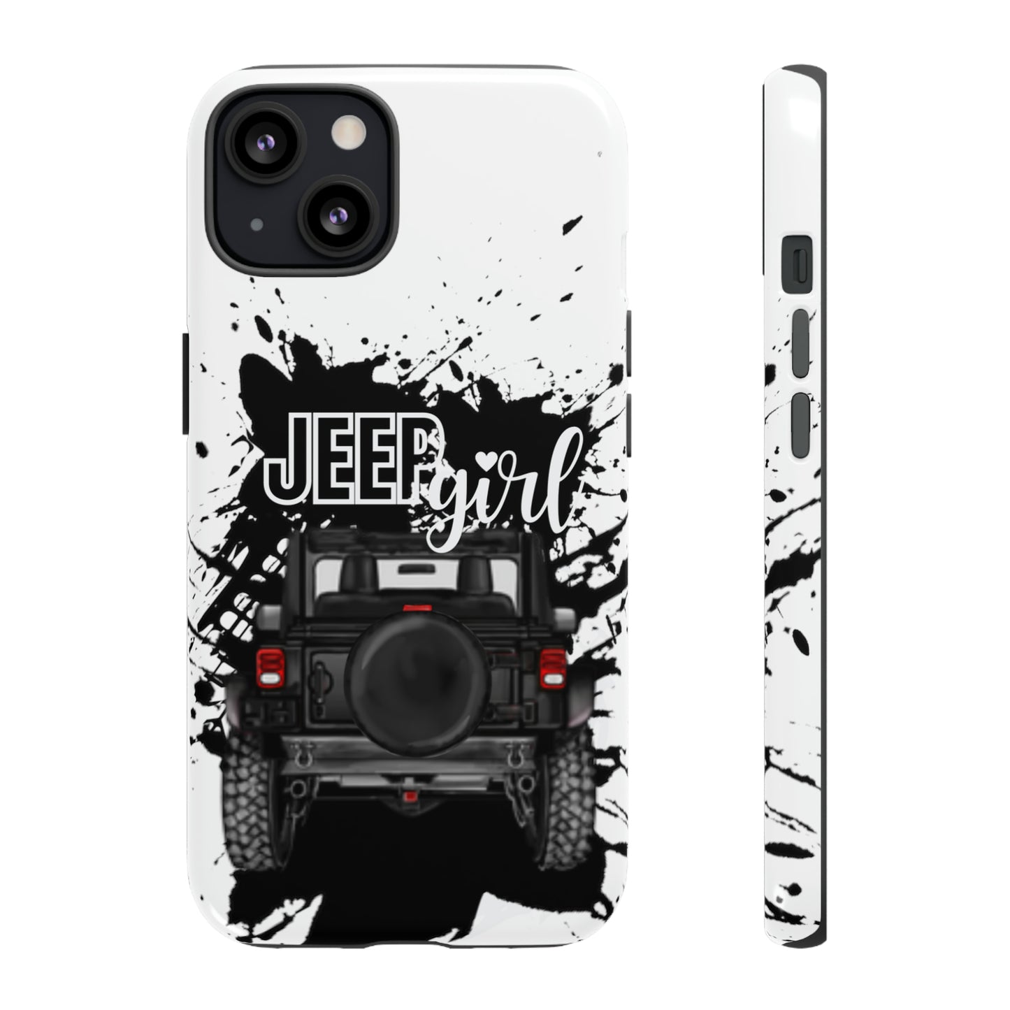 Off Road Girl Black Tough Cases