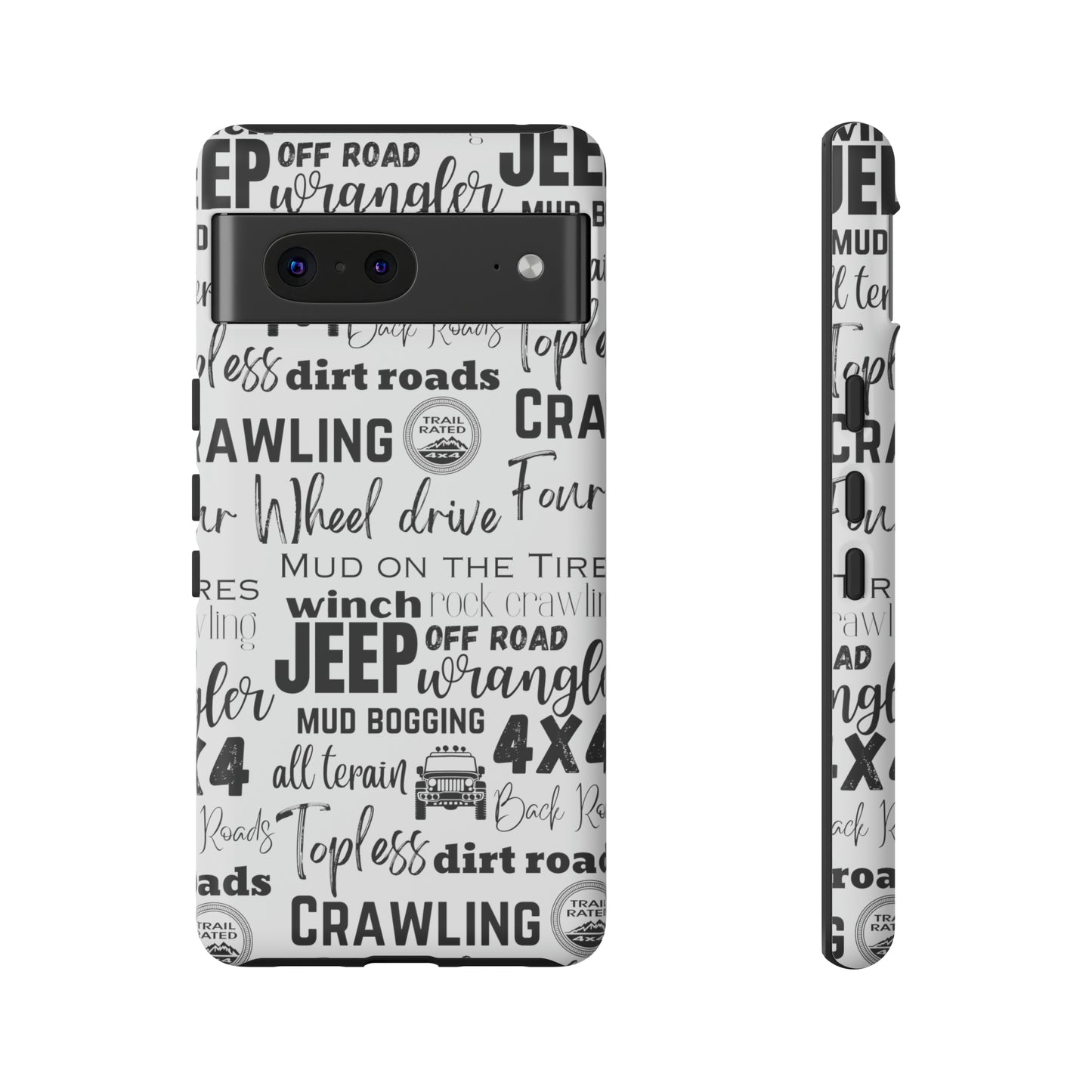 Off Road Subway Art Protective Phone Case for Iphone, Samsung and Google Phones