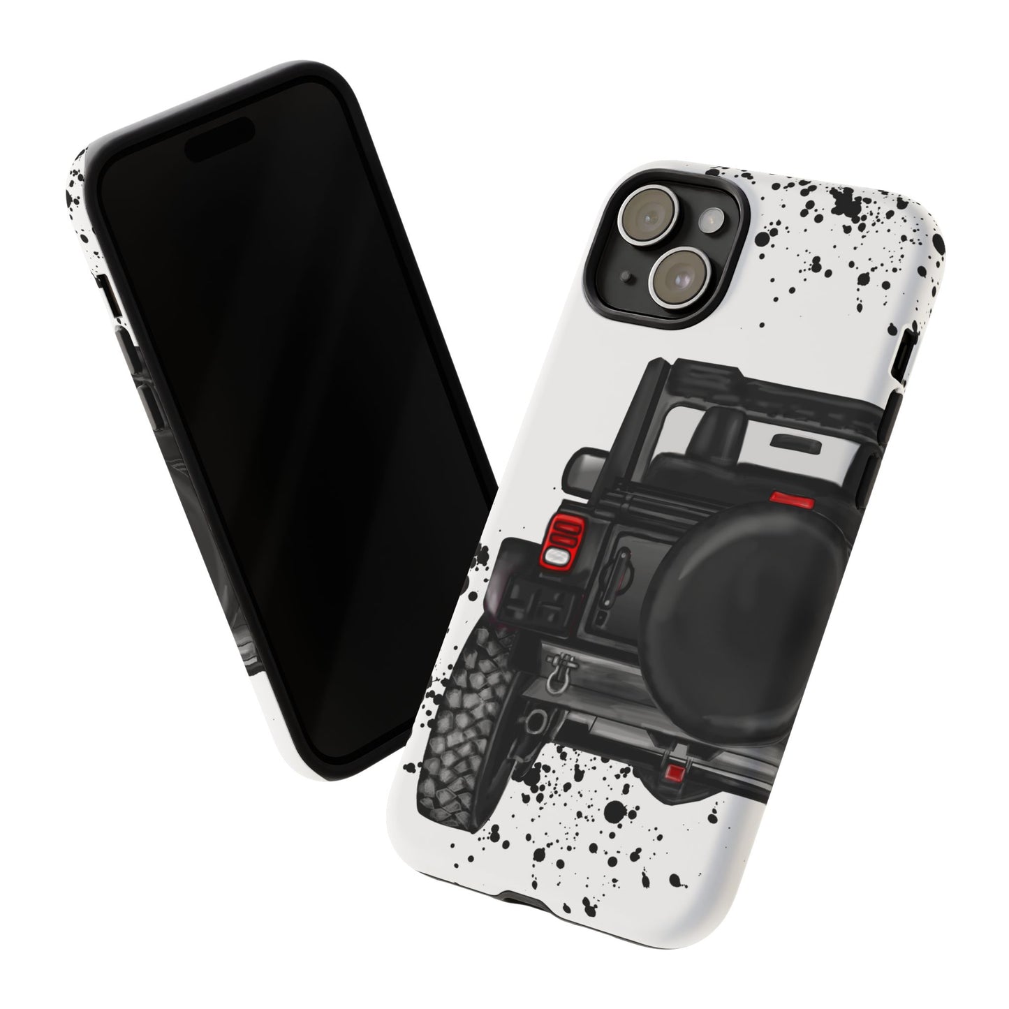 Off Road Life Black Protective Case for Iphone, Google and Samsung