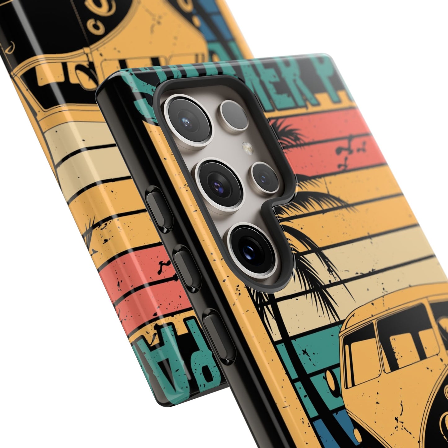 Retro Van Surf Summer Protective Phone Case