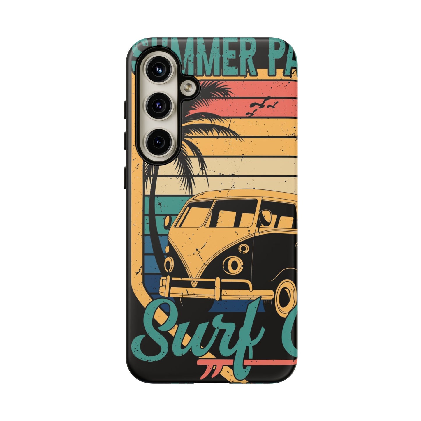 Retro Van Surf Summer Protective Phone Case