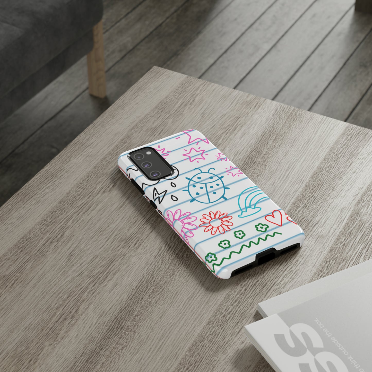 Kid Doodles Protective Phone Case for IPhone, Google and Samsung phones