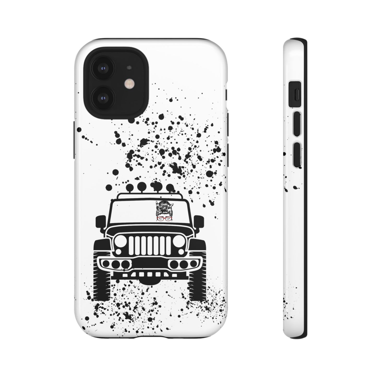 Off Road Girl with Glasses Tough Cases