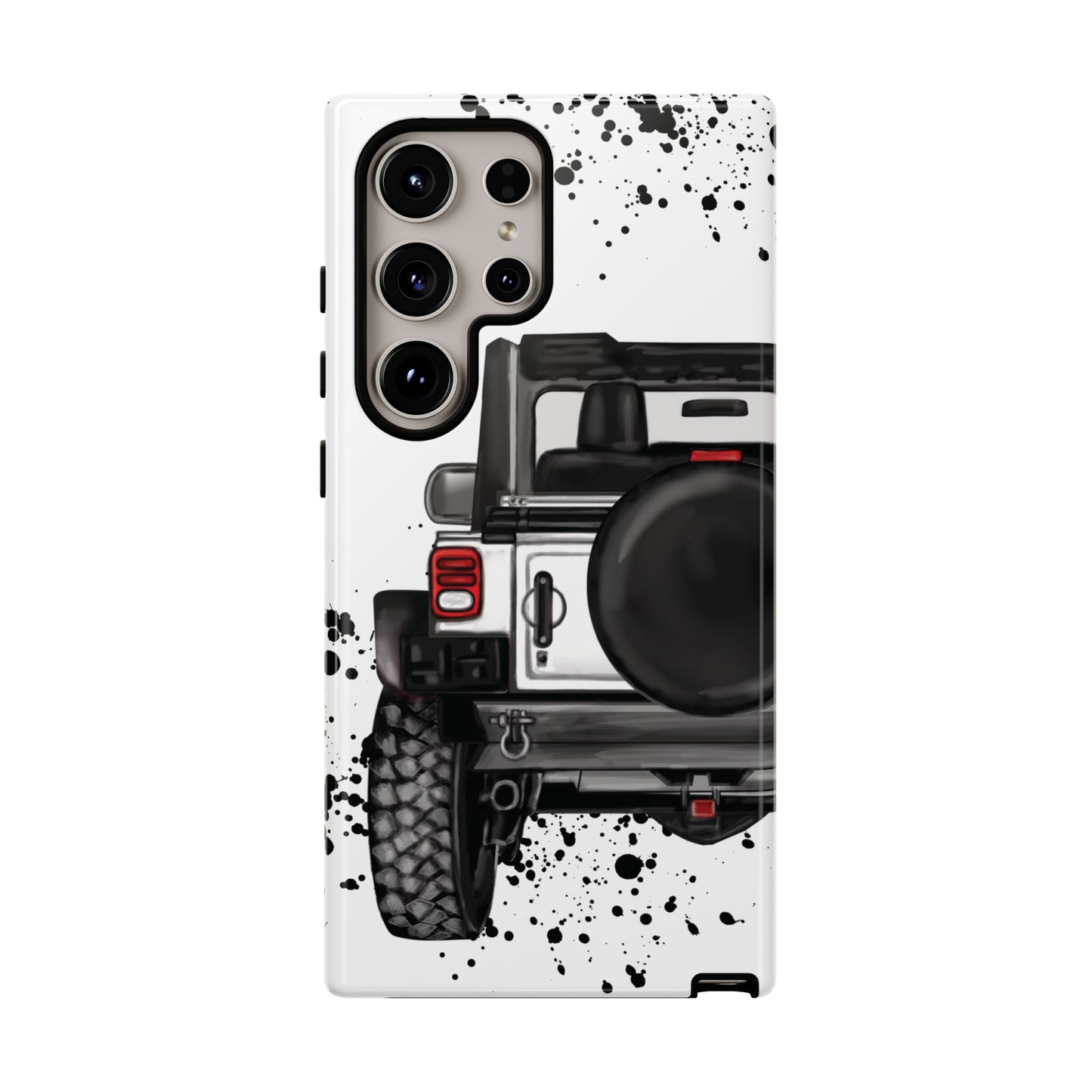 Off Road Life White Protective Case for Iphone, Google and Samsung