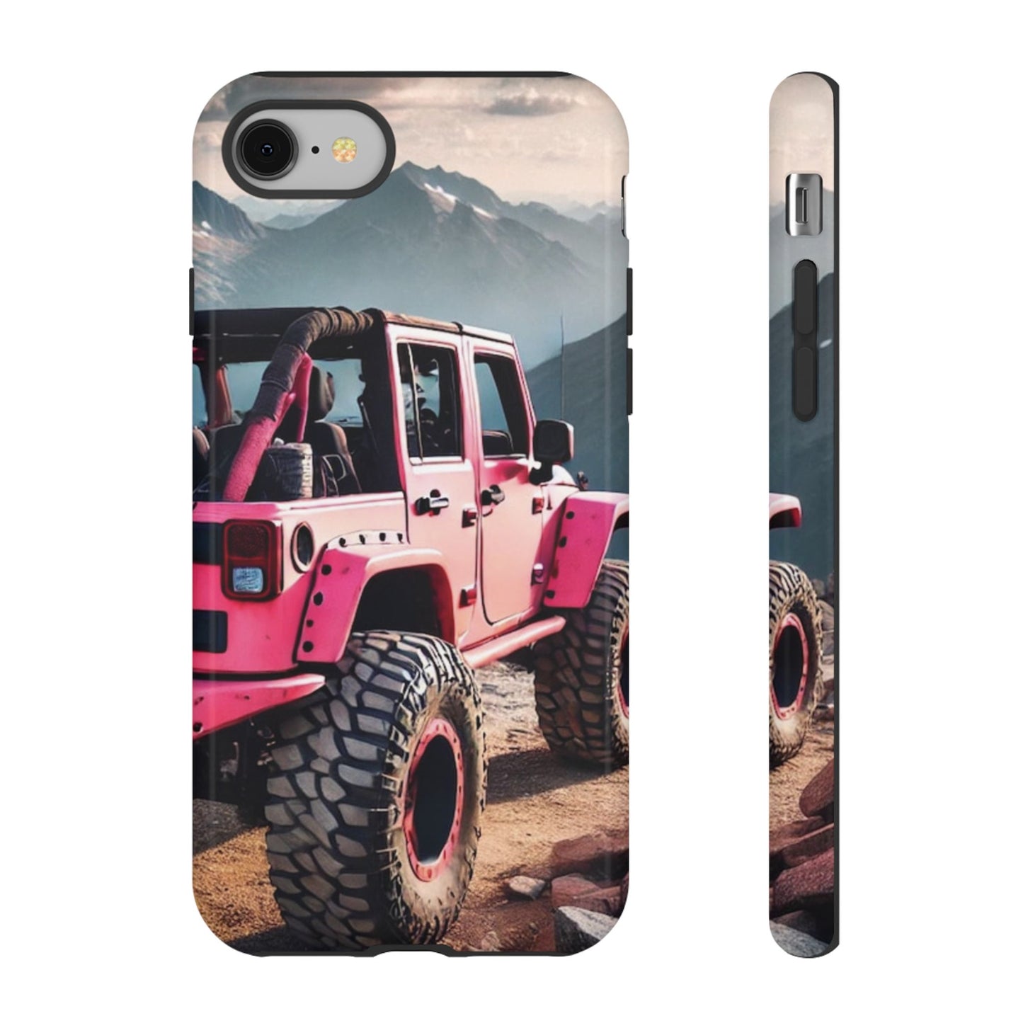 Pink Off Road Girl Phone Case