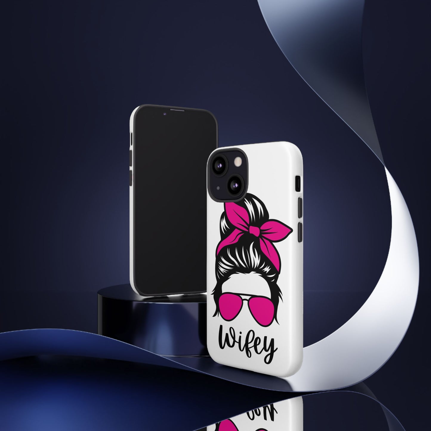 Pink Wifey Protective Case for IPhone, Samsung and Google